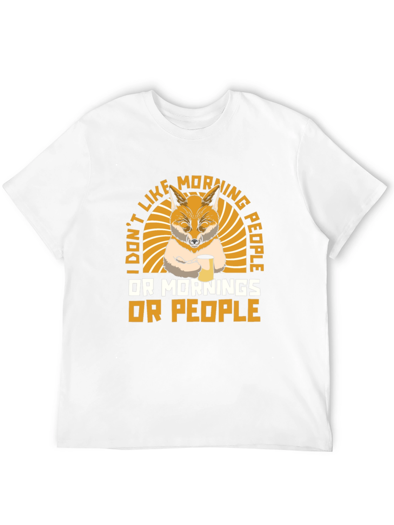 I Dont Like Morning People T-Shirt