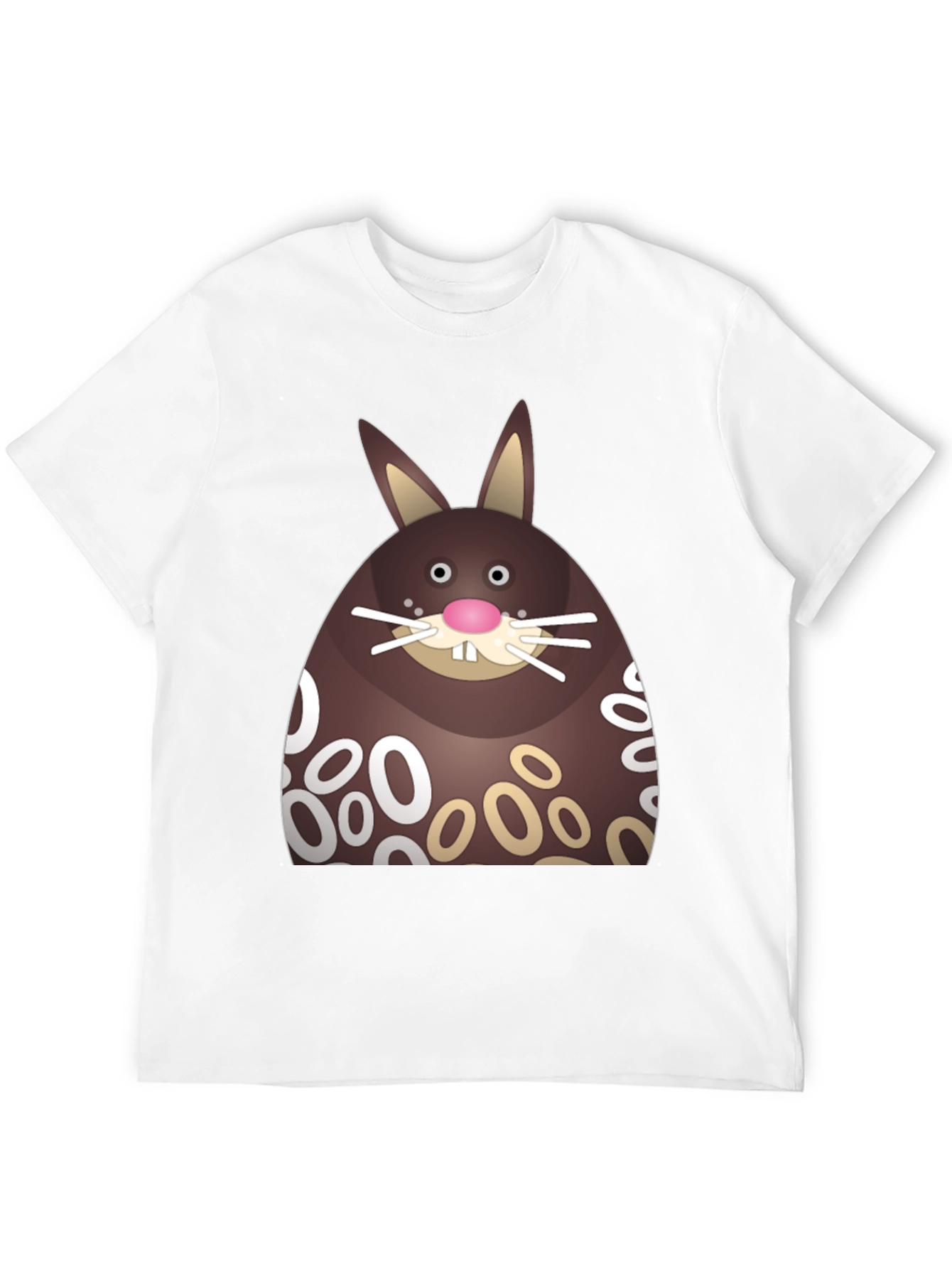 Chocolate Easter Bunny Graphic T-Shirt