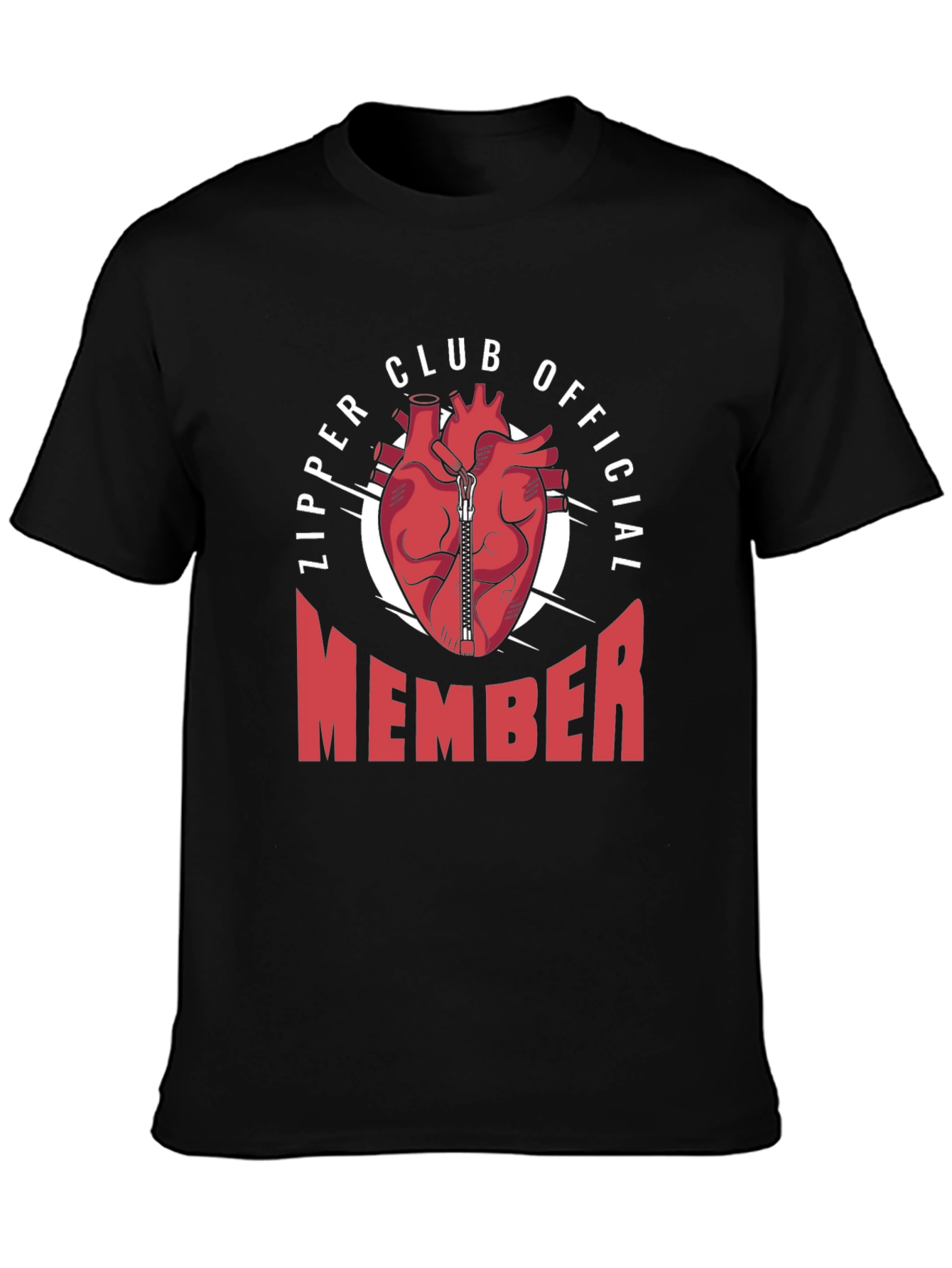 Zipper Club Official Member Graphic T-Shirt