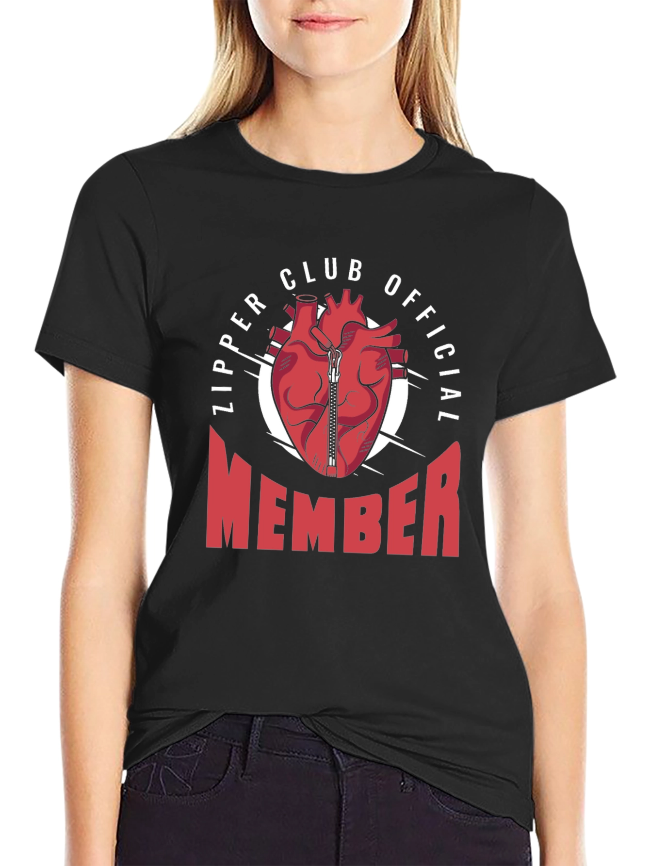 Zipper Club Official Member Graphic T-Shirt