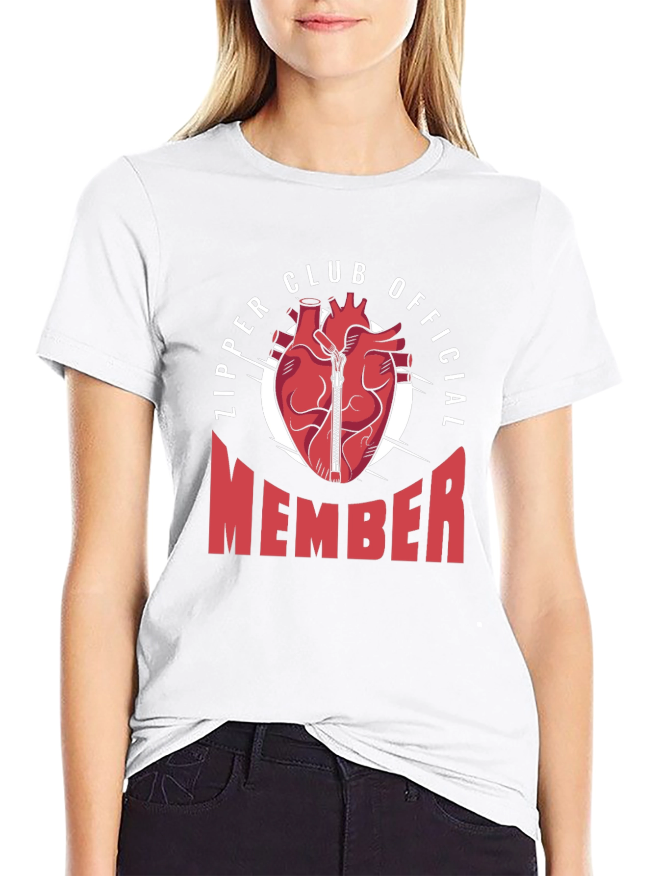 Zipper Club Official Member Graphic T-Shirt