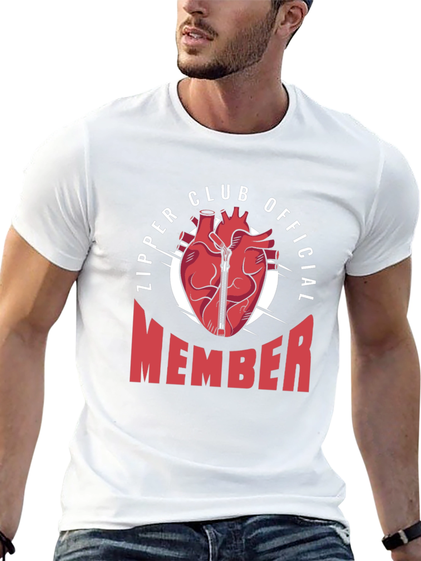 Zipper Club Official Member Graphic T-Shirt