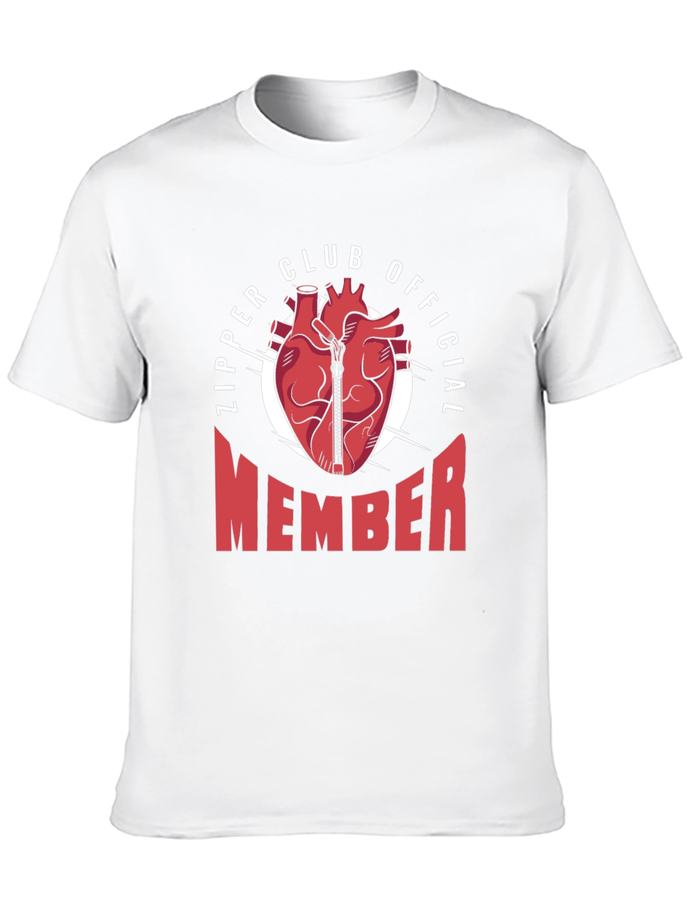 Zipper Club Official Member Graphic T-Shirt