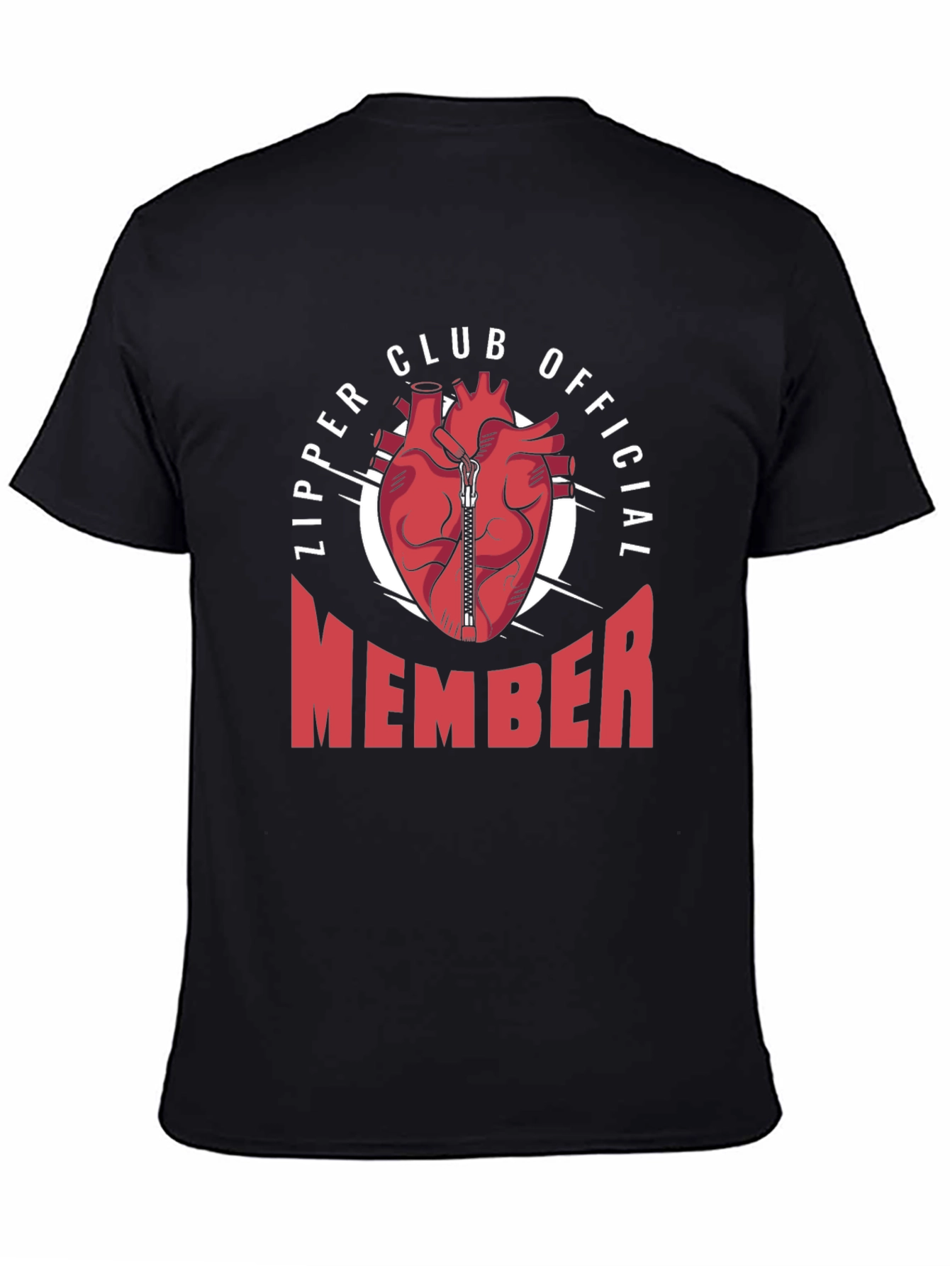 Zipper Club Official Member Graphic T-Shirt