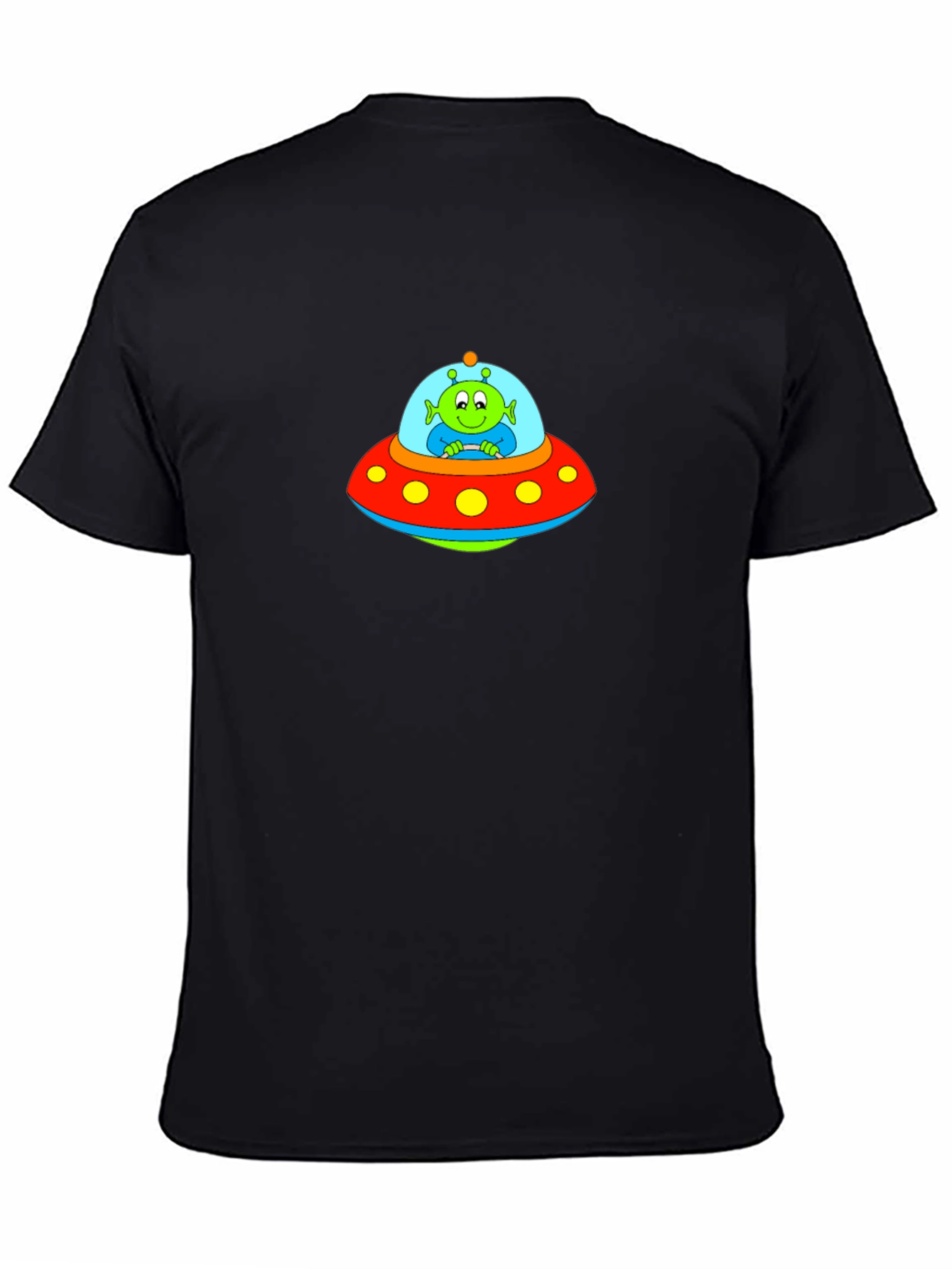 UFO Alien Graphic T-Shirt - Classic Fit