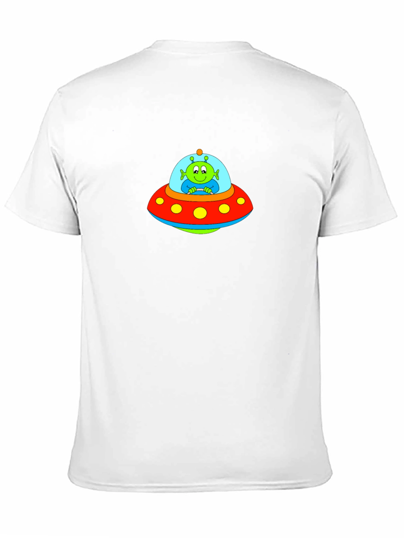 UFO Alien Graphic T-Shirt - Classic Fit