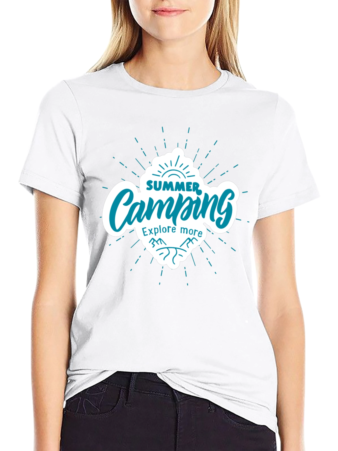 Summer Camping Graphic Tee
