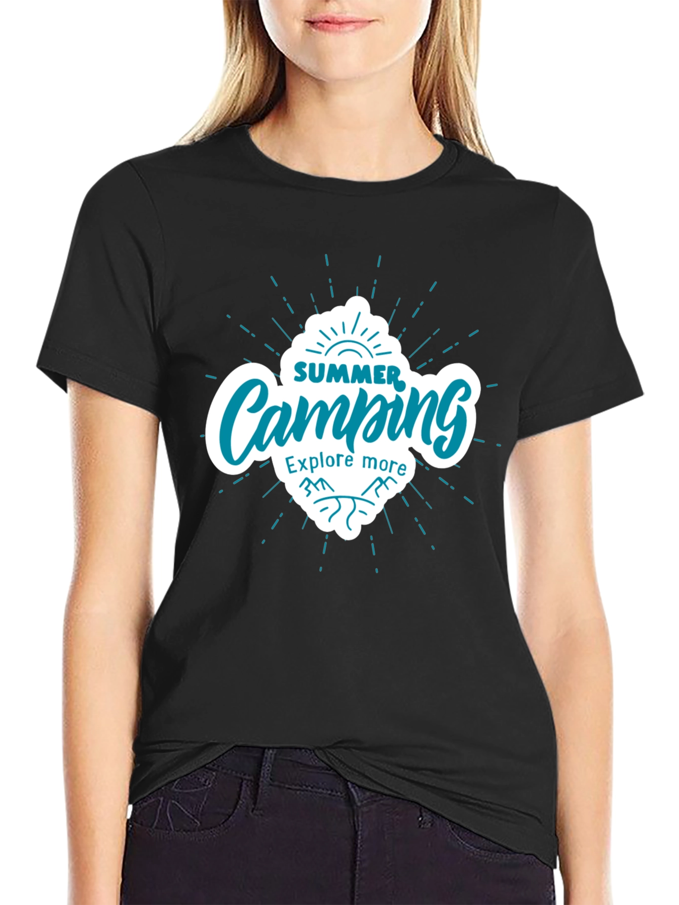 Summer Camping Graphic Tee
