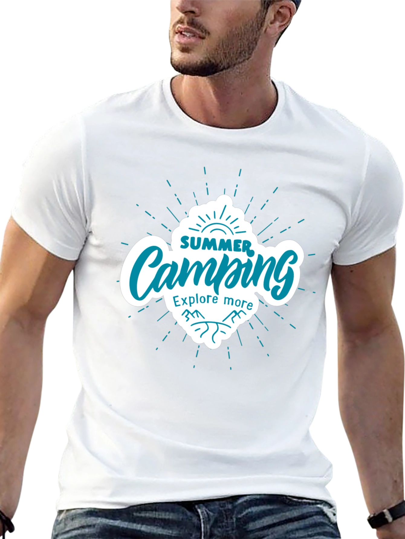 Summer Camping Graphic Tee
