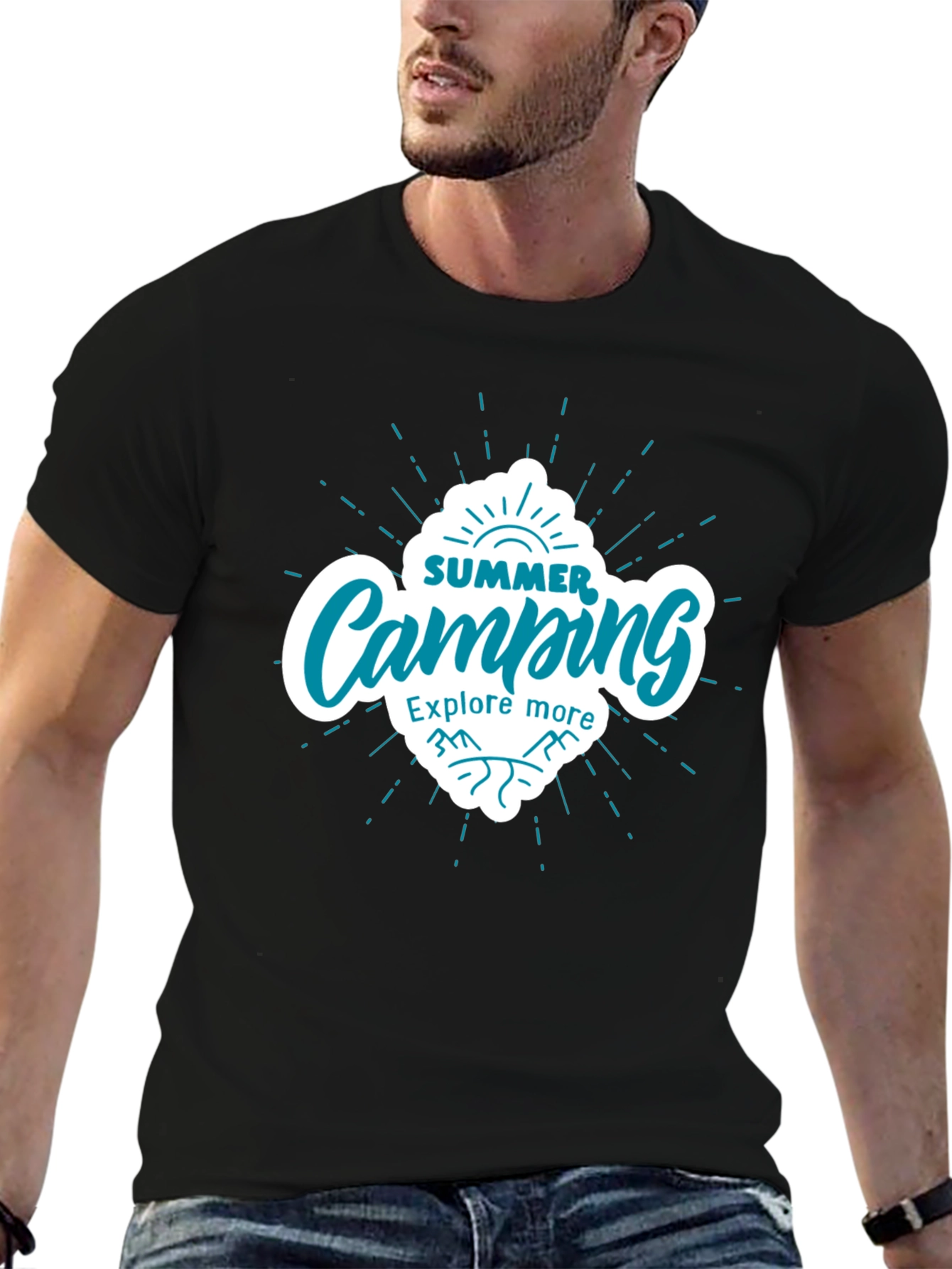 Summer Camping Graphic Tee