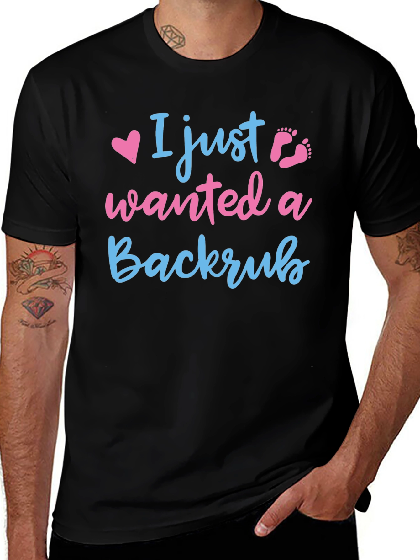 I Just Wanted A Backrub T-Shirt