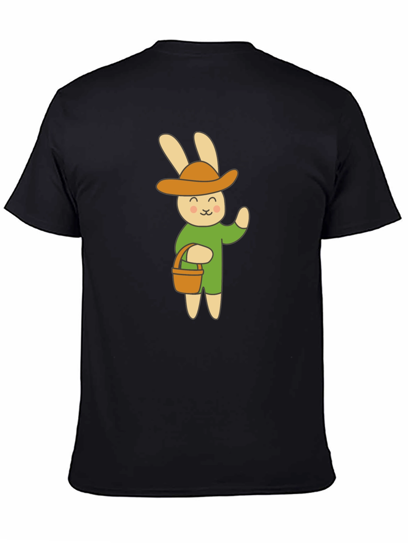 Bunny Rabbit T-Shirt - Cartoon Easter Tee