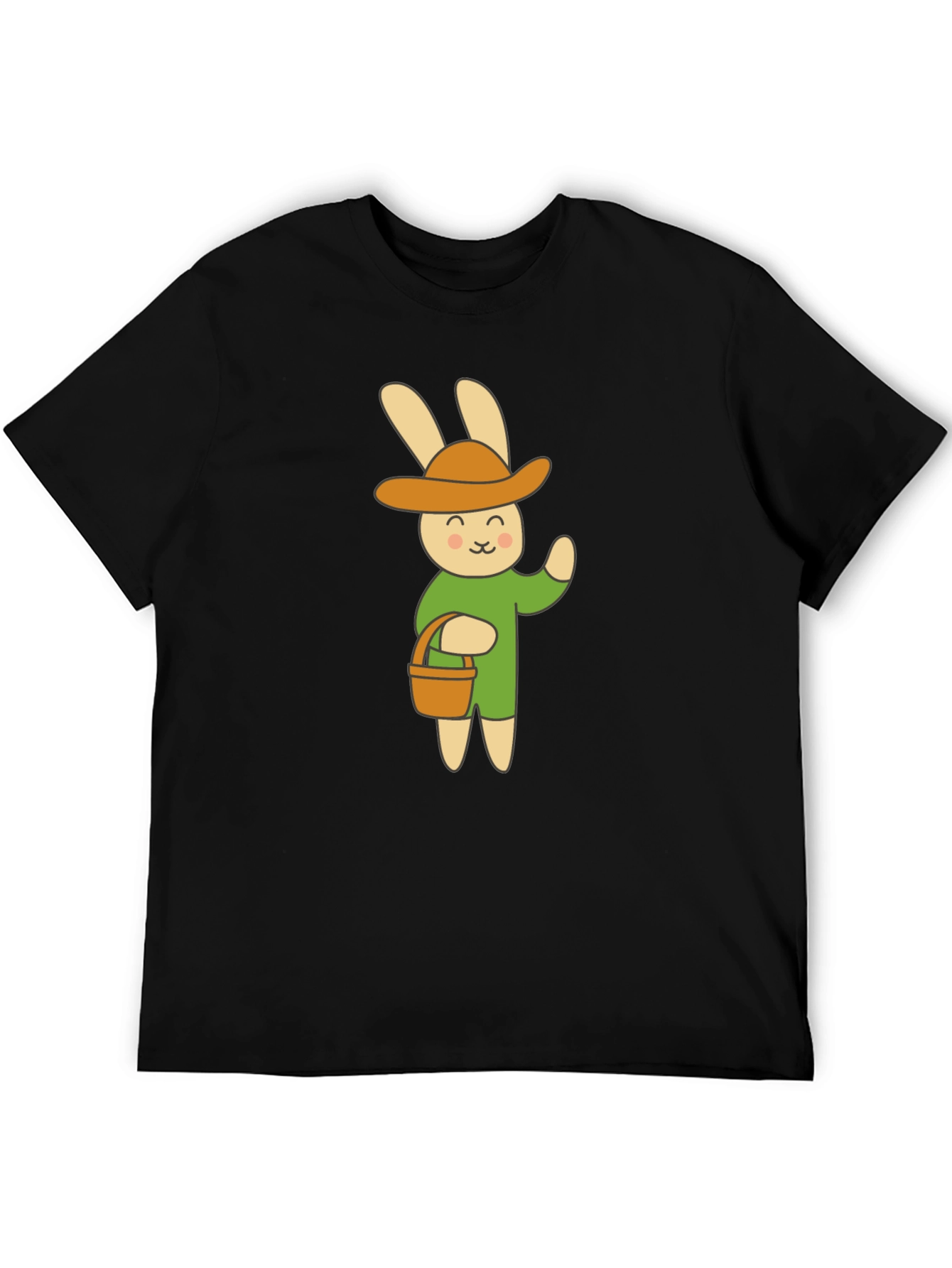 Bunny Rabbit T-Shirt - Cartoon Easter Tee
