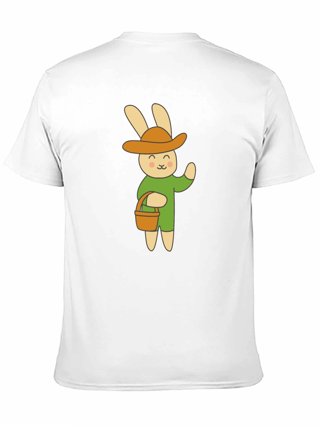 Bunny Rabbit T-Shirt - Cartoon Easter Tee