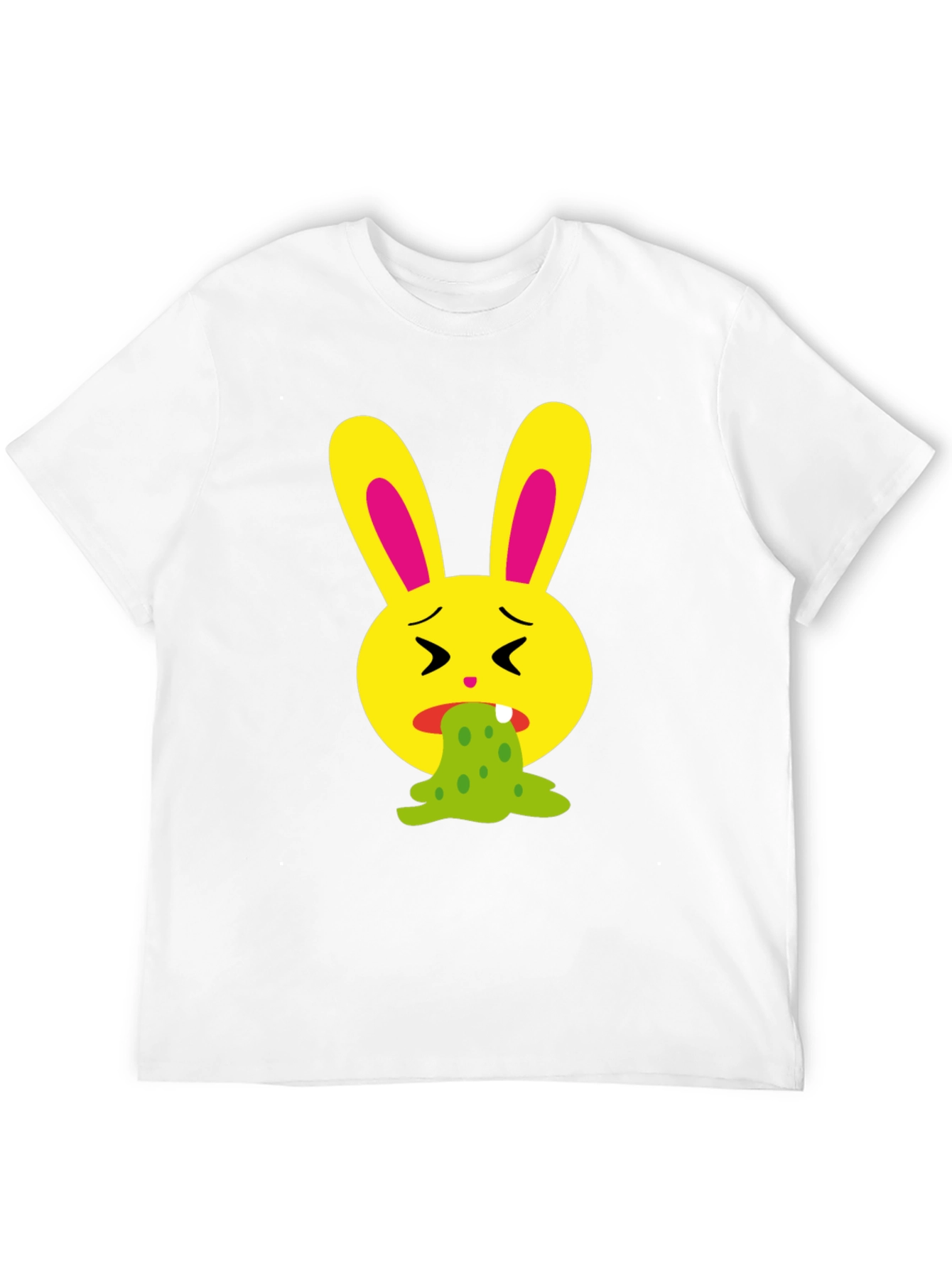 Vomiting Bunny Graphic Tee