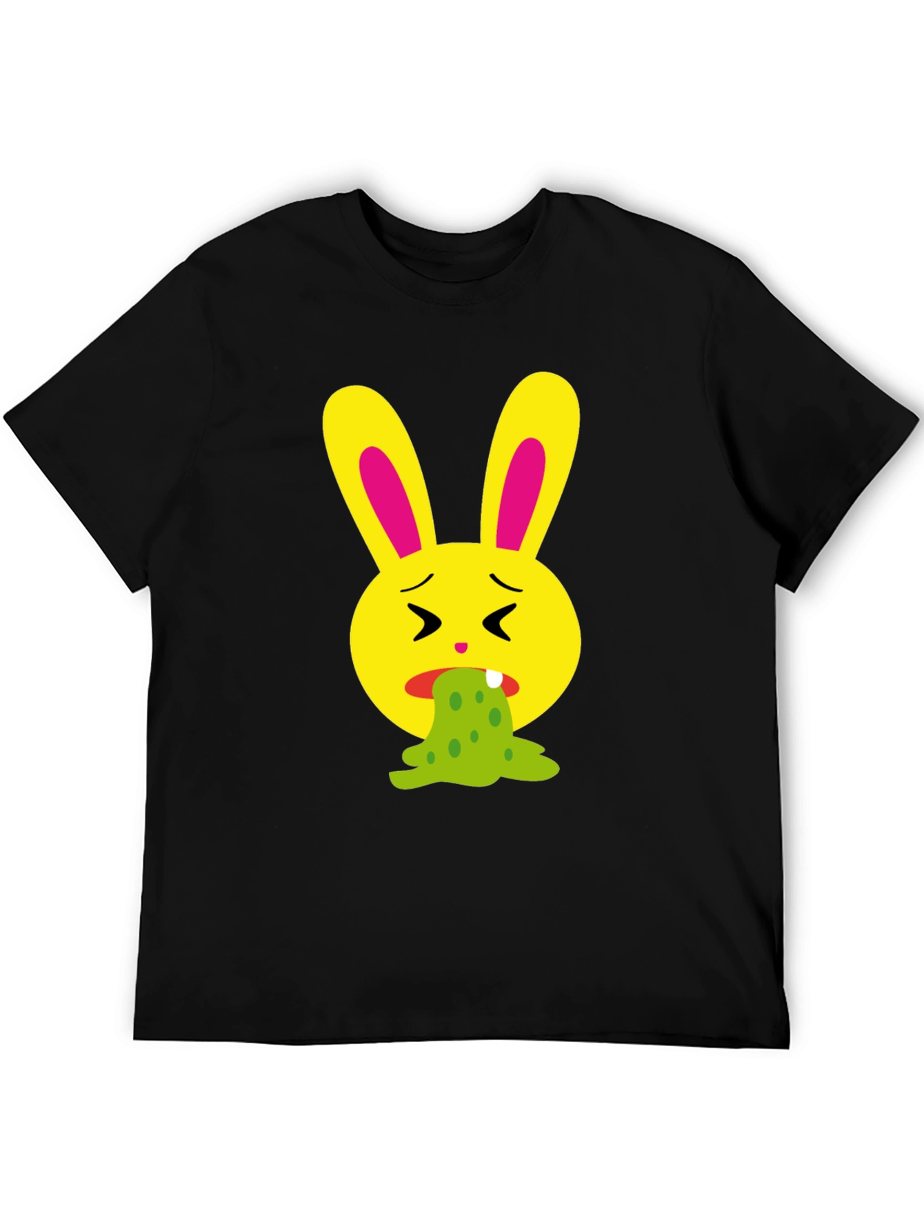 Vomiting Bunny Graphic Tee