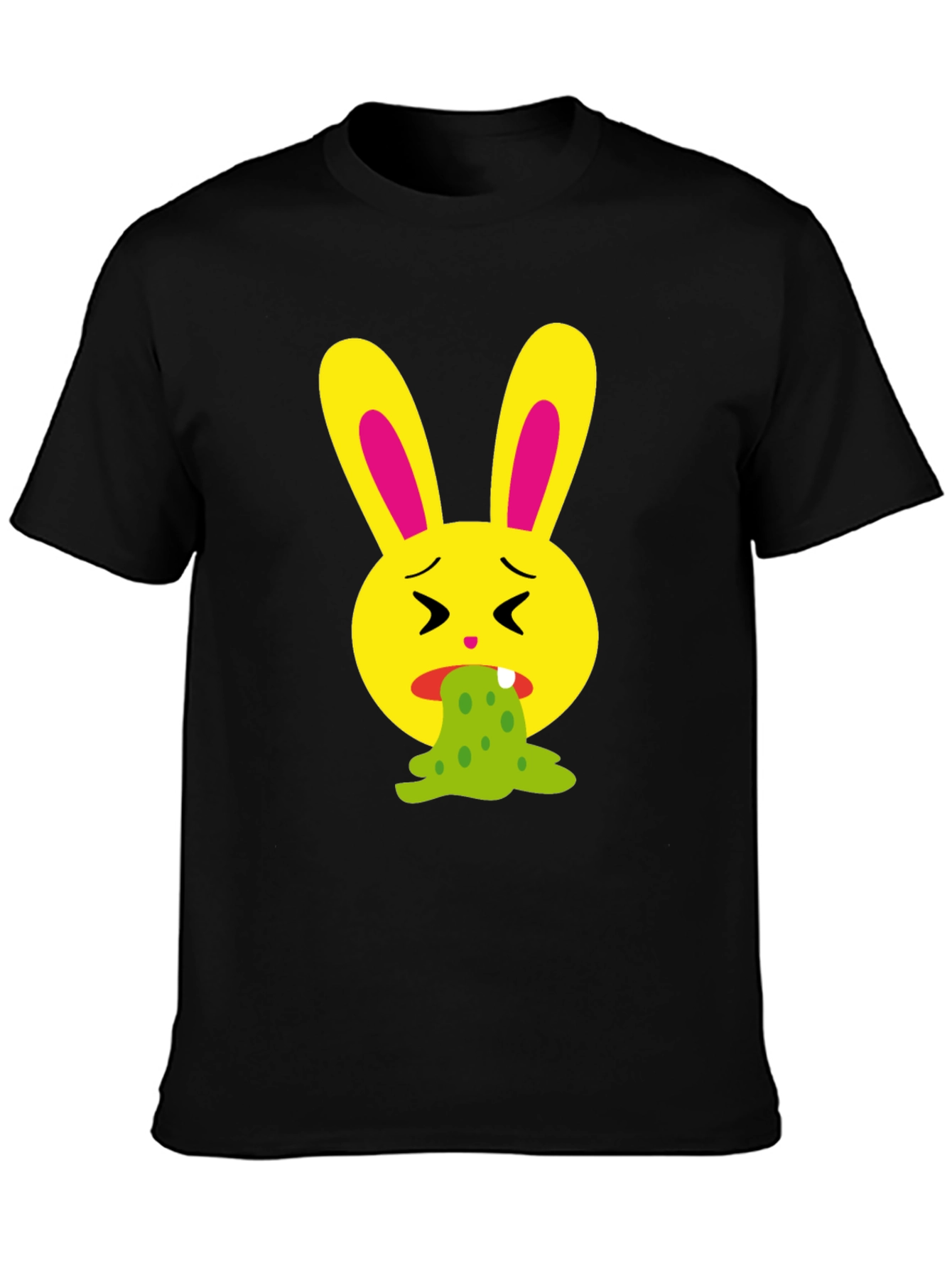 Vomiting Bunny Graphic Tee