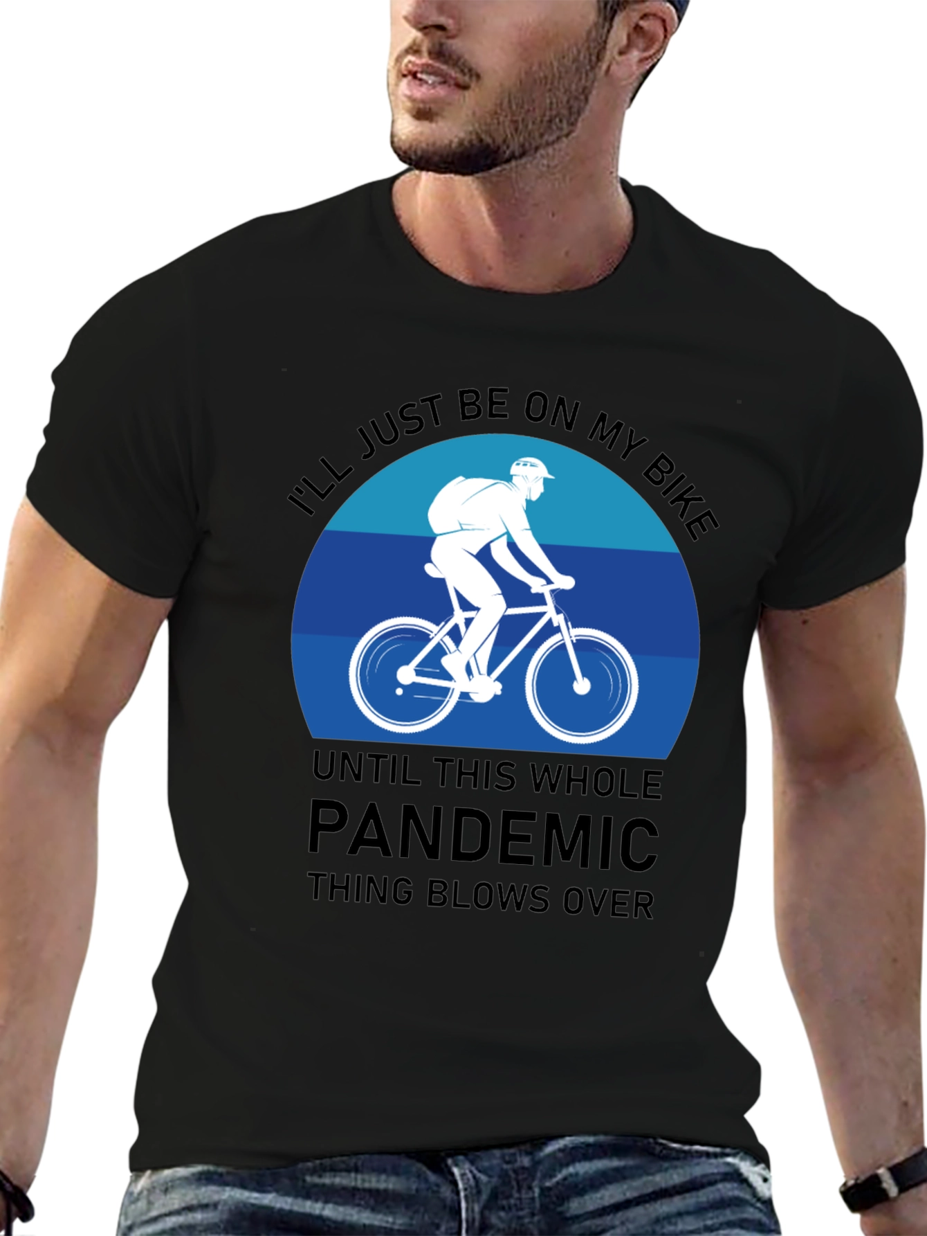 Bike Lover Pandemic T-Shirt: Ride Through It!