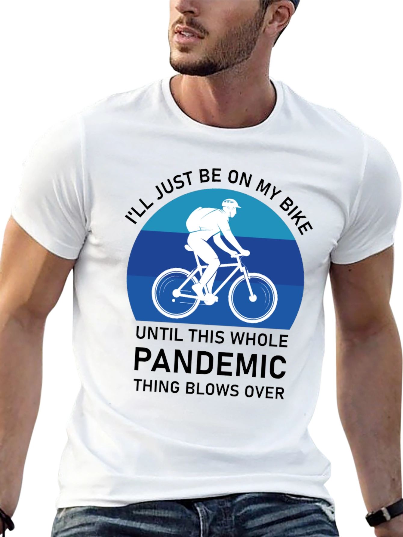 Bike Lover Pandemic T-Shirt: Ride Through It!