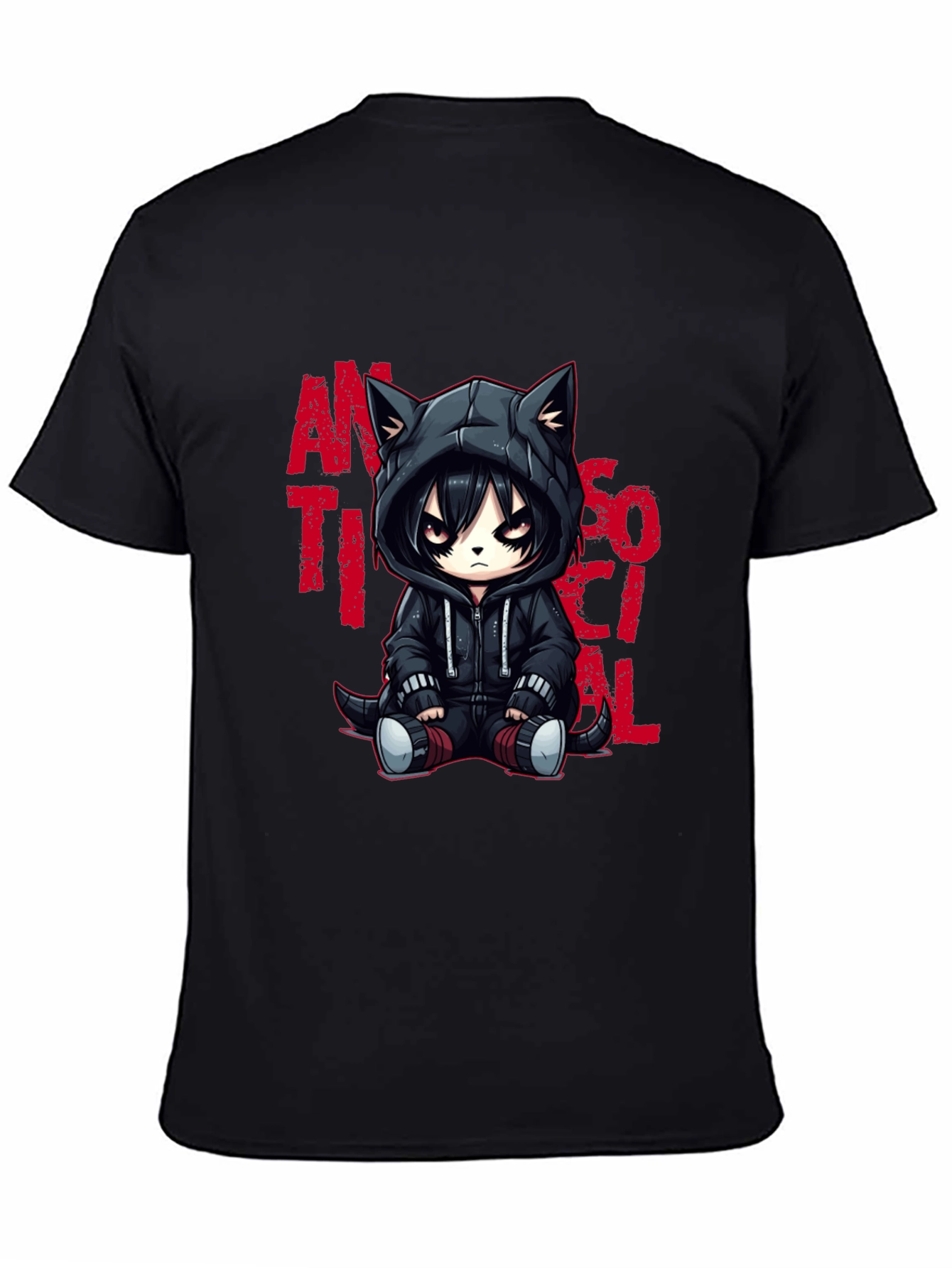 Anti-Social Cat T-Shirt