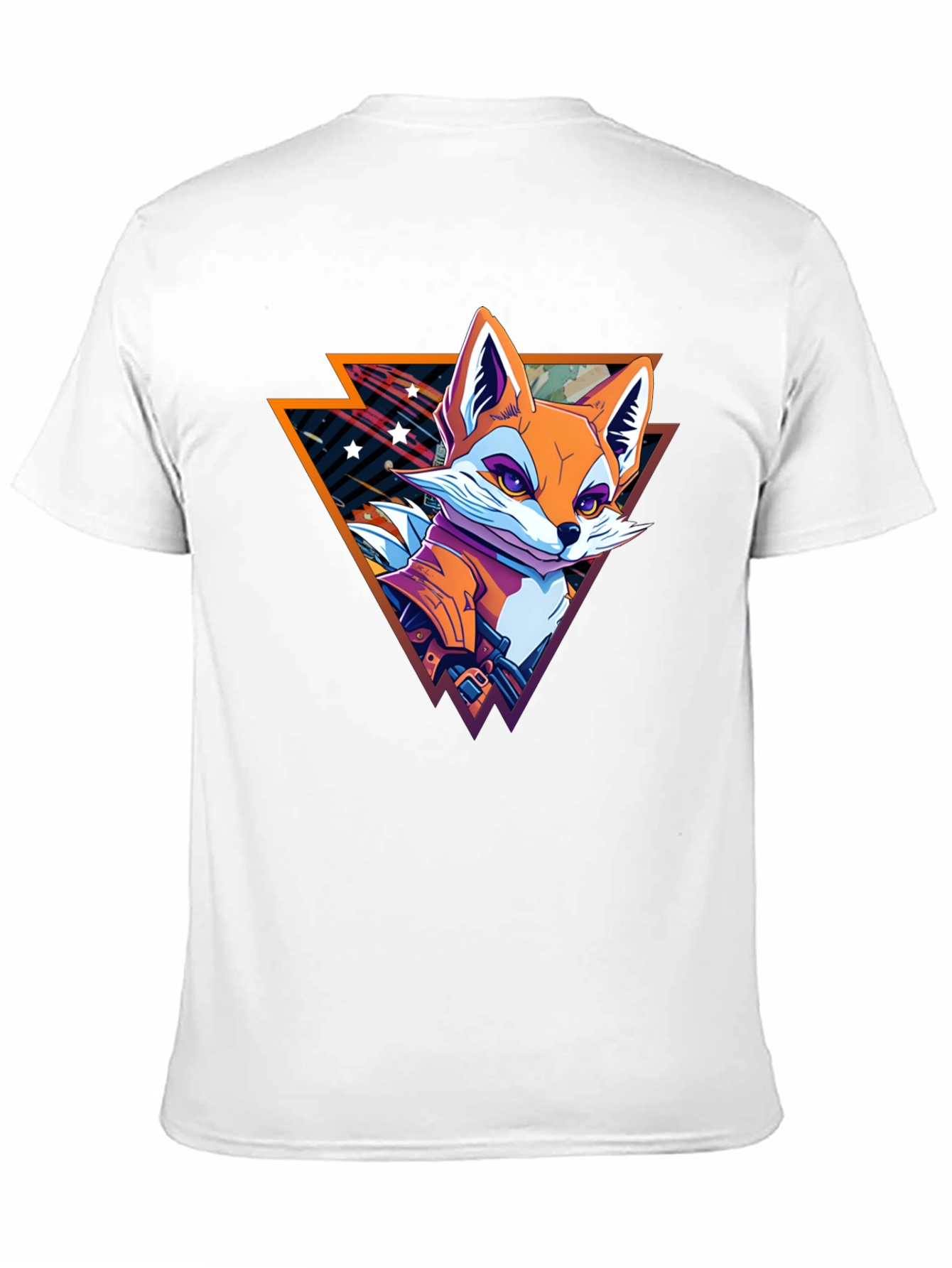 Retro Fox Graphic T-Shirt
