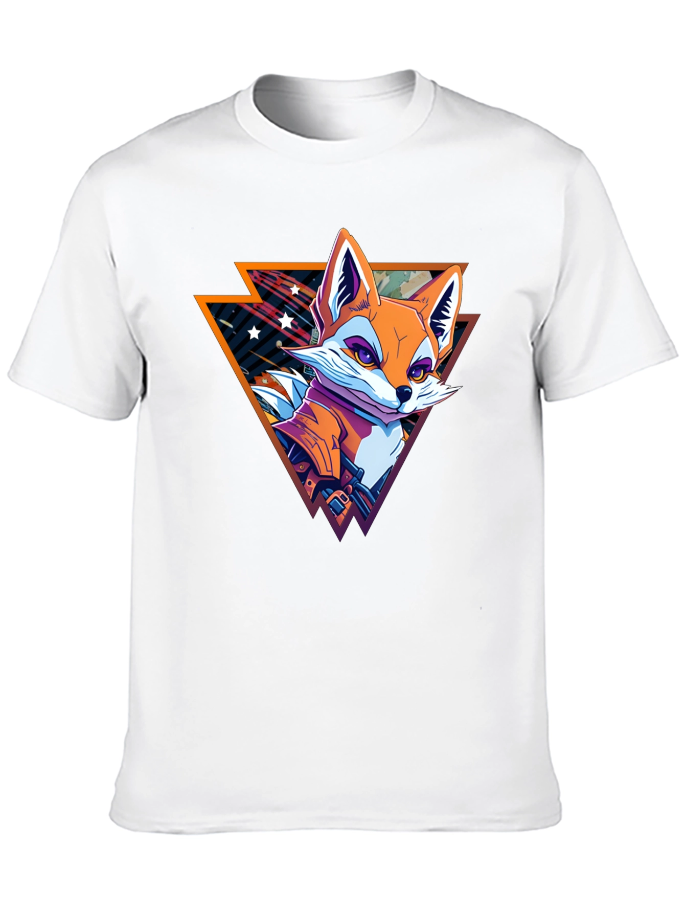 Retro Fox Graphic T-Shirt