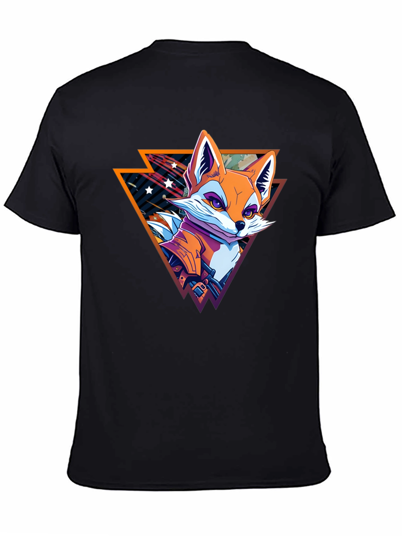 Retro Fox Graphic T-Shirt