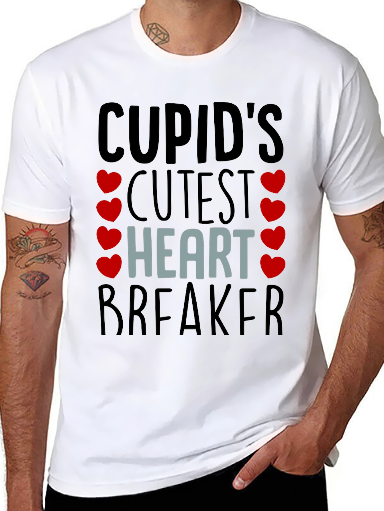 Cupids Cutest Heart Breaker T-Shirt