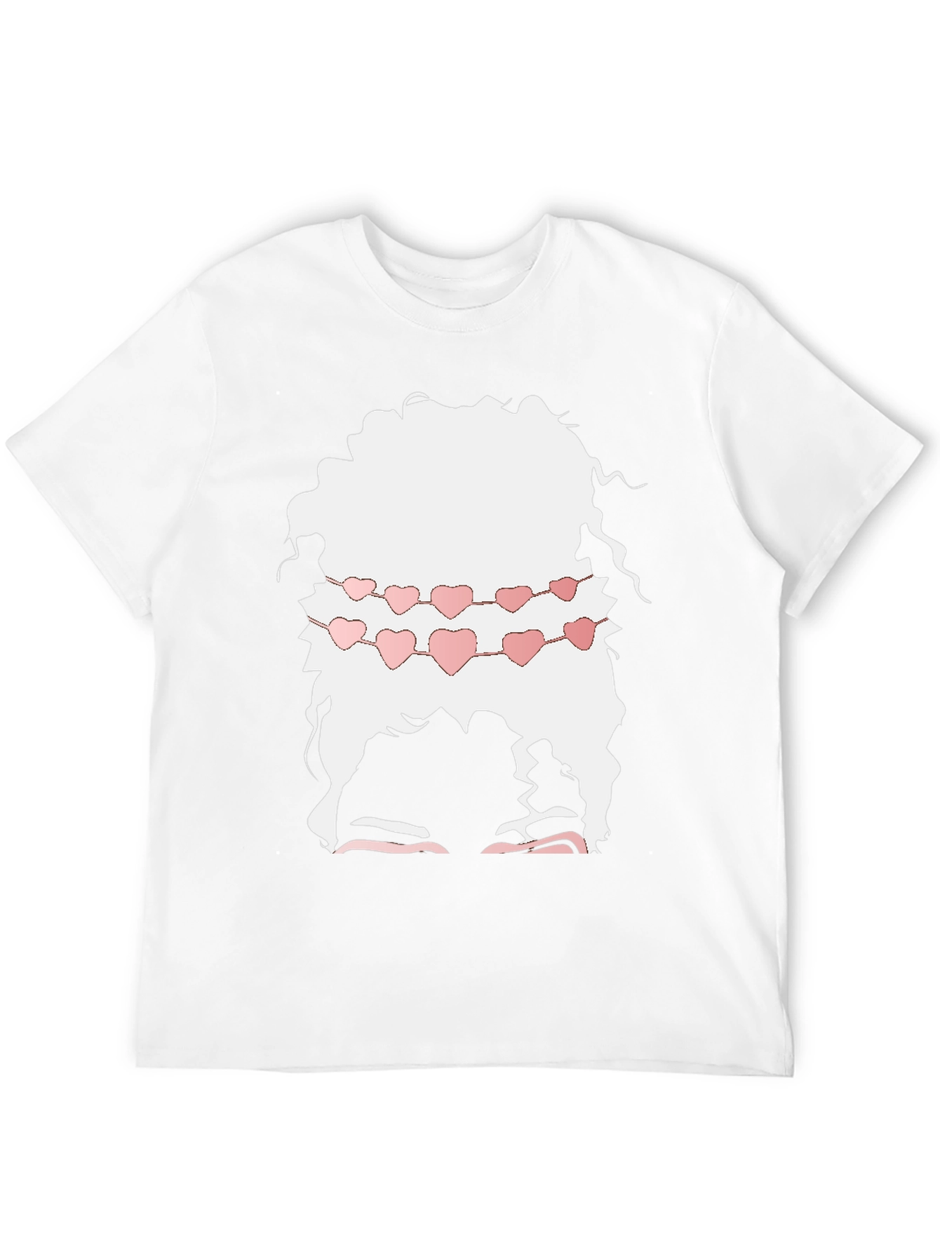 Heart Garland Afro T-Shirt