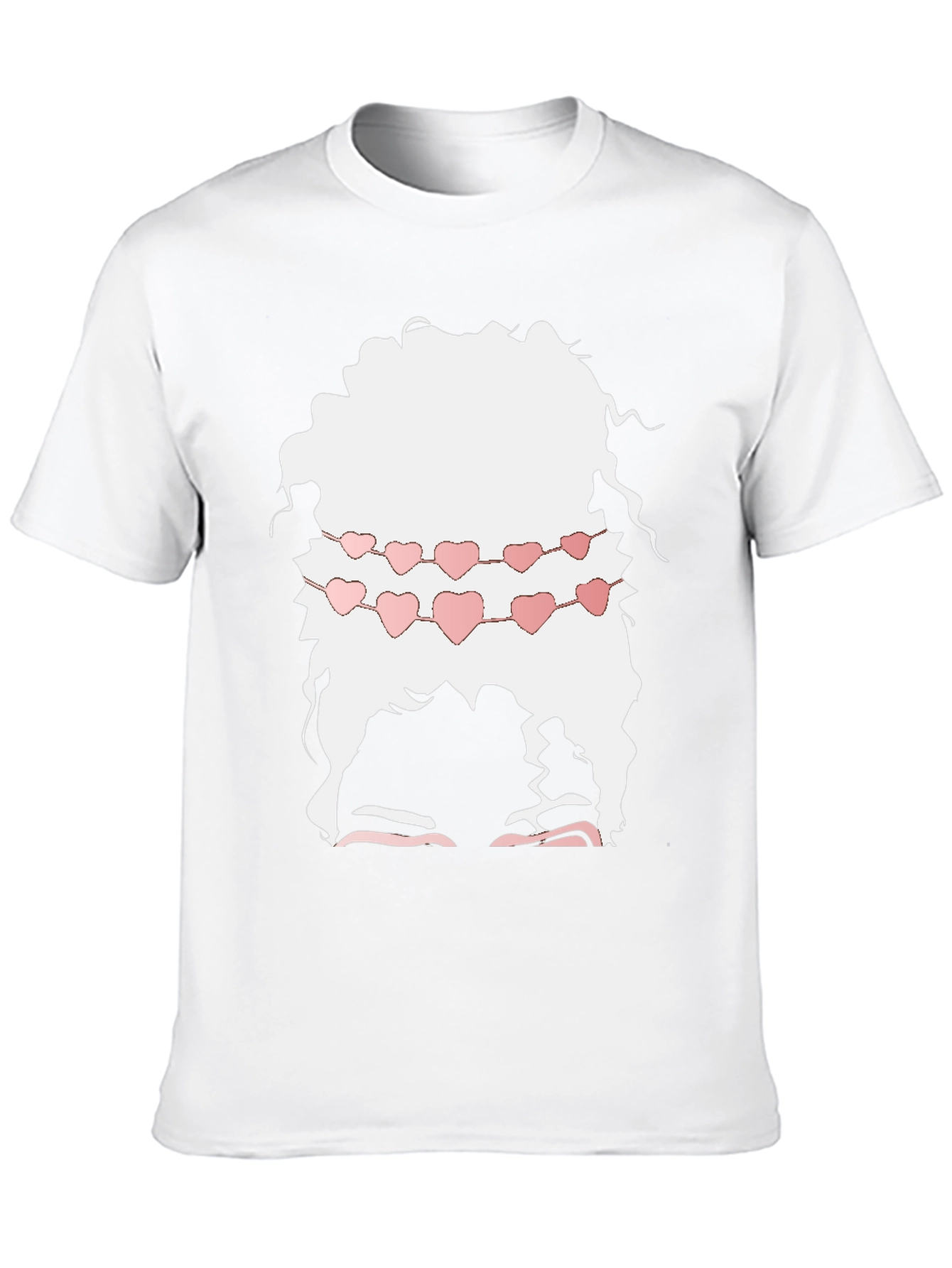 Heart Garland Afro T-Shirt