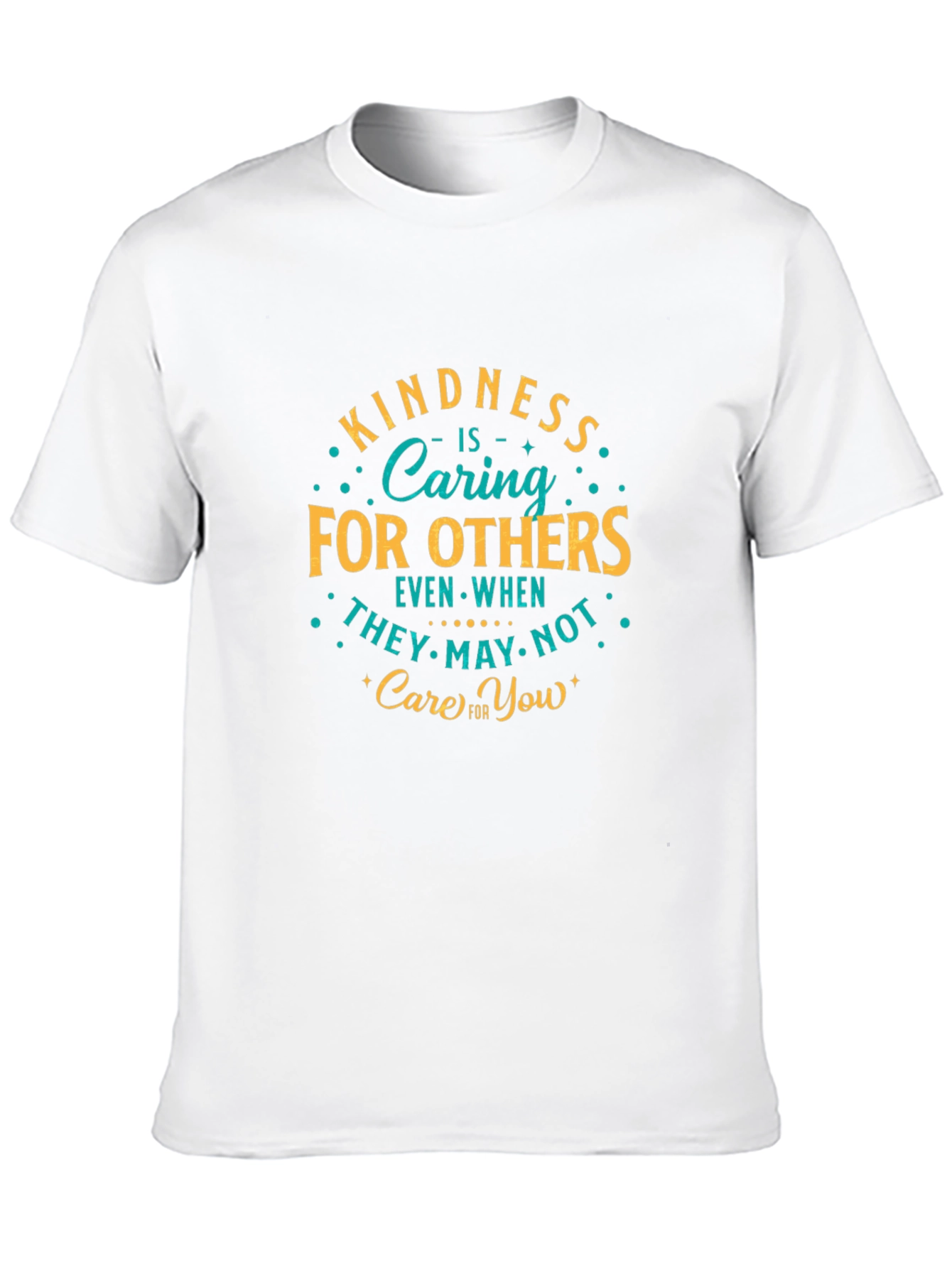 Kindness Caring T-Shirt Black Graphic Tee