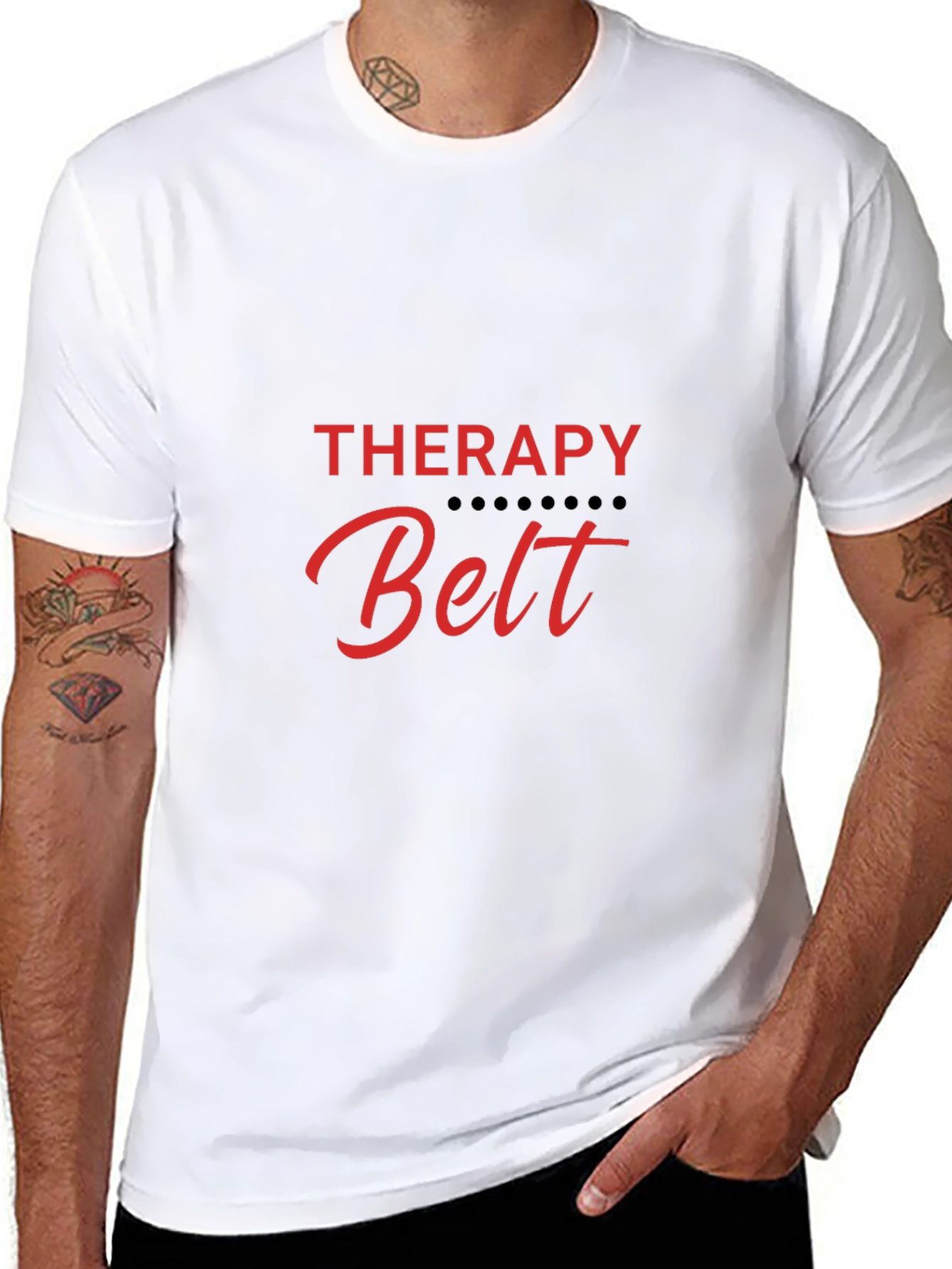 Therapy Belt Graphic T-Shirt