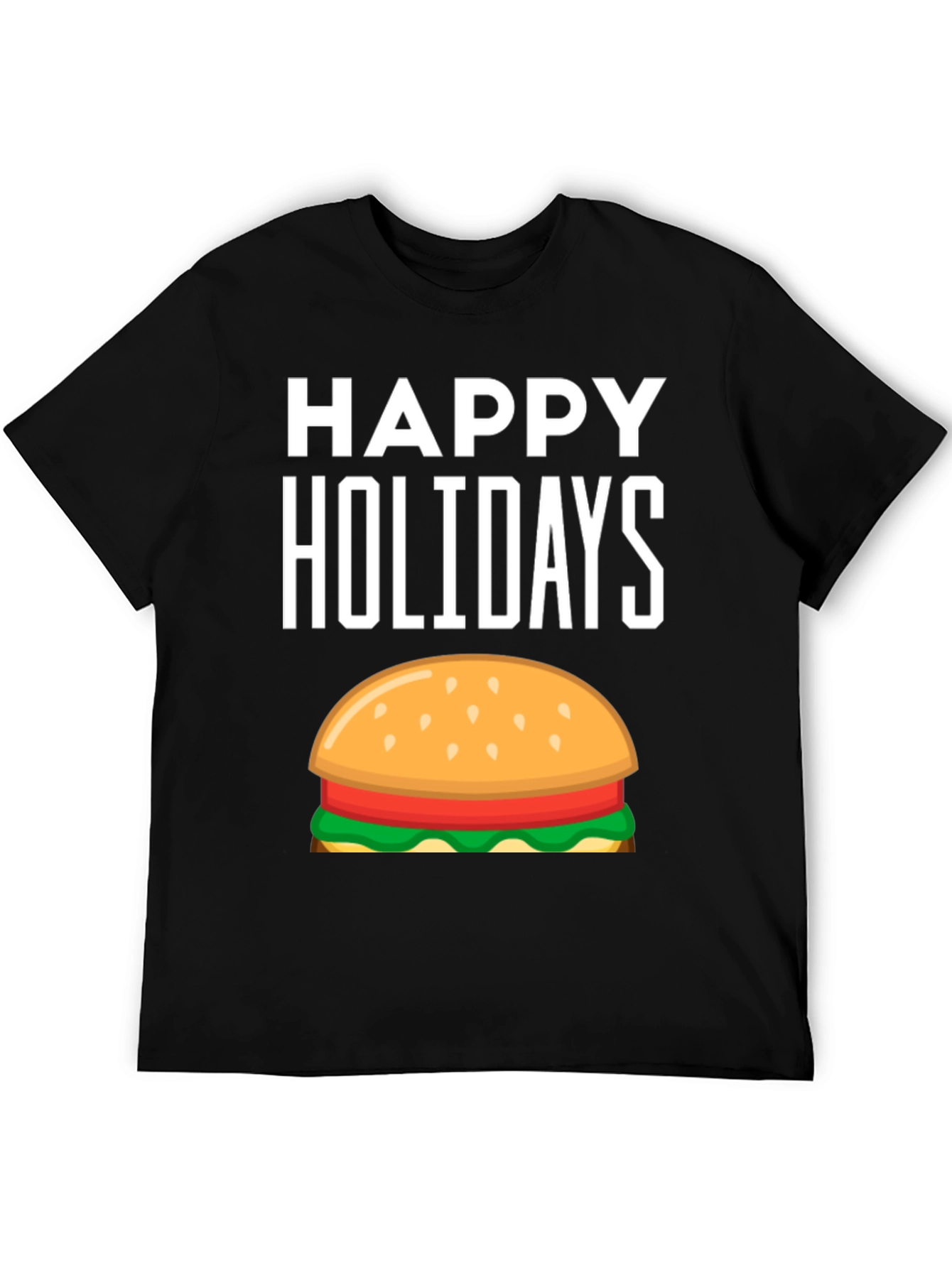 Happy Holidays Burger T-Shirt