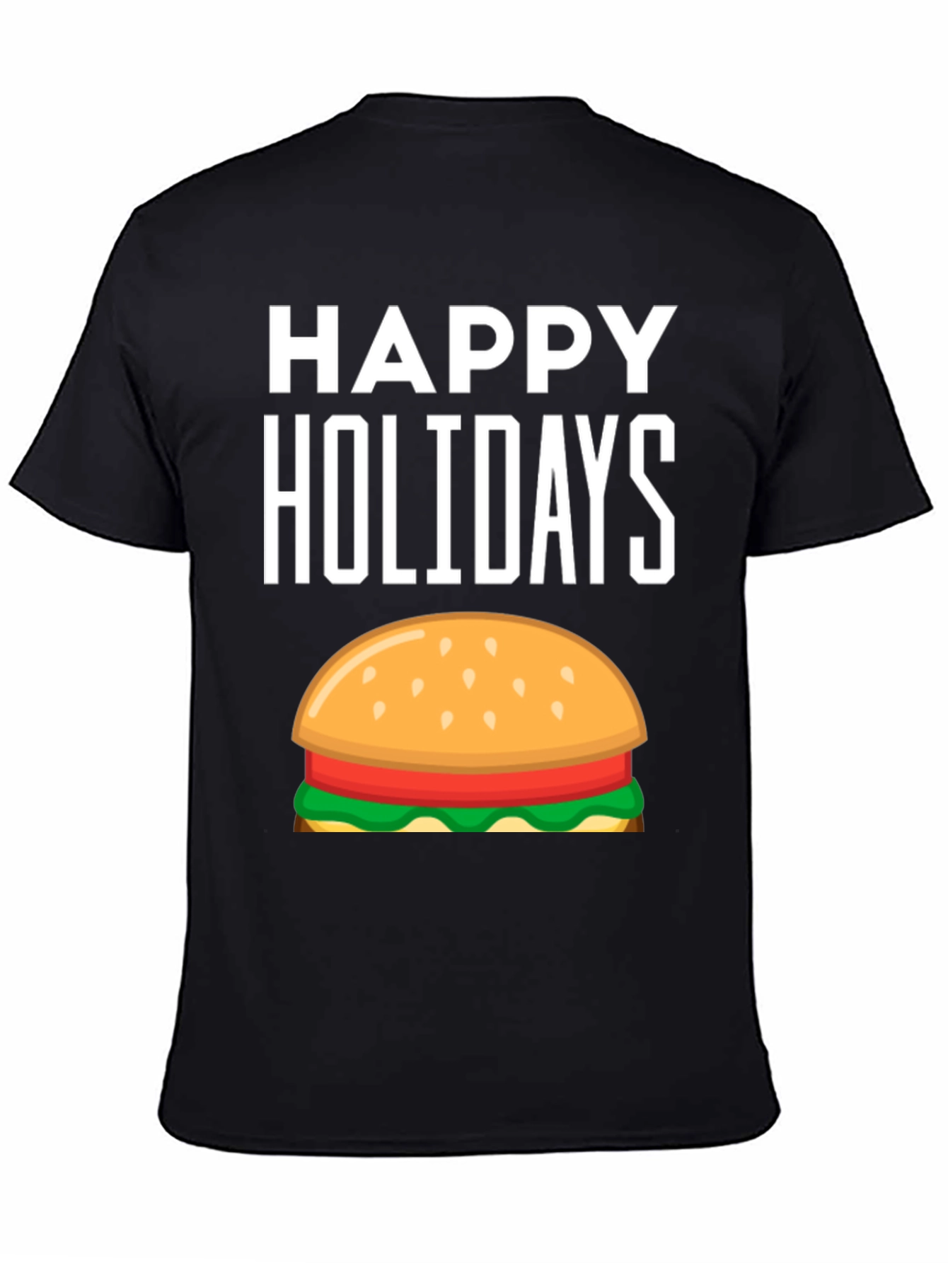 Happy Holidays Burger T-Shirt