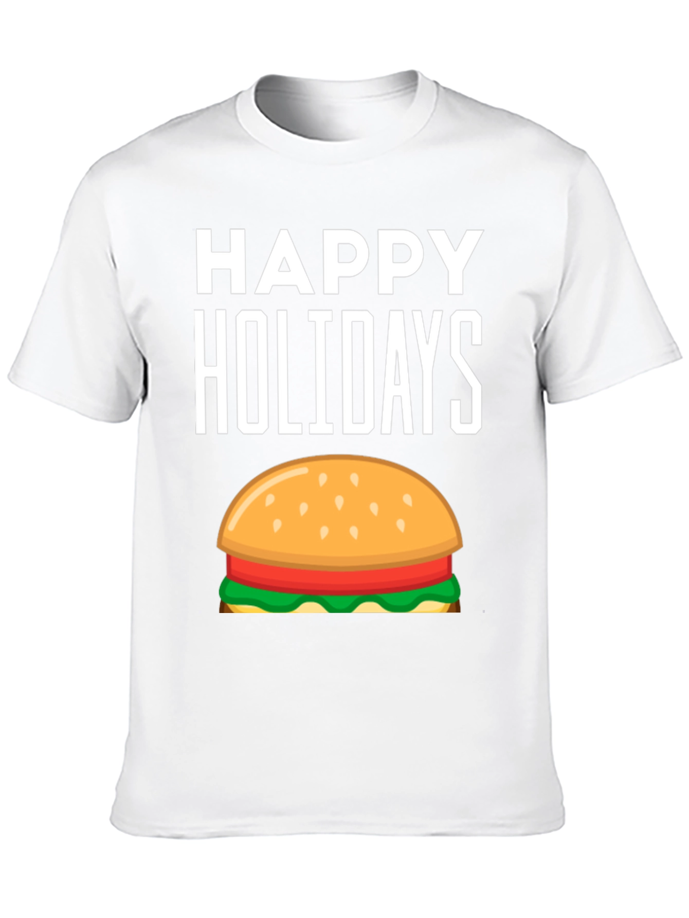 Happy Holidays Burger T-Shirt