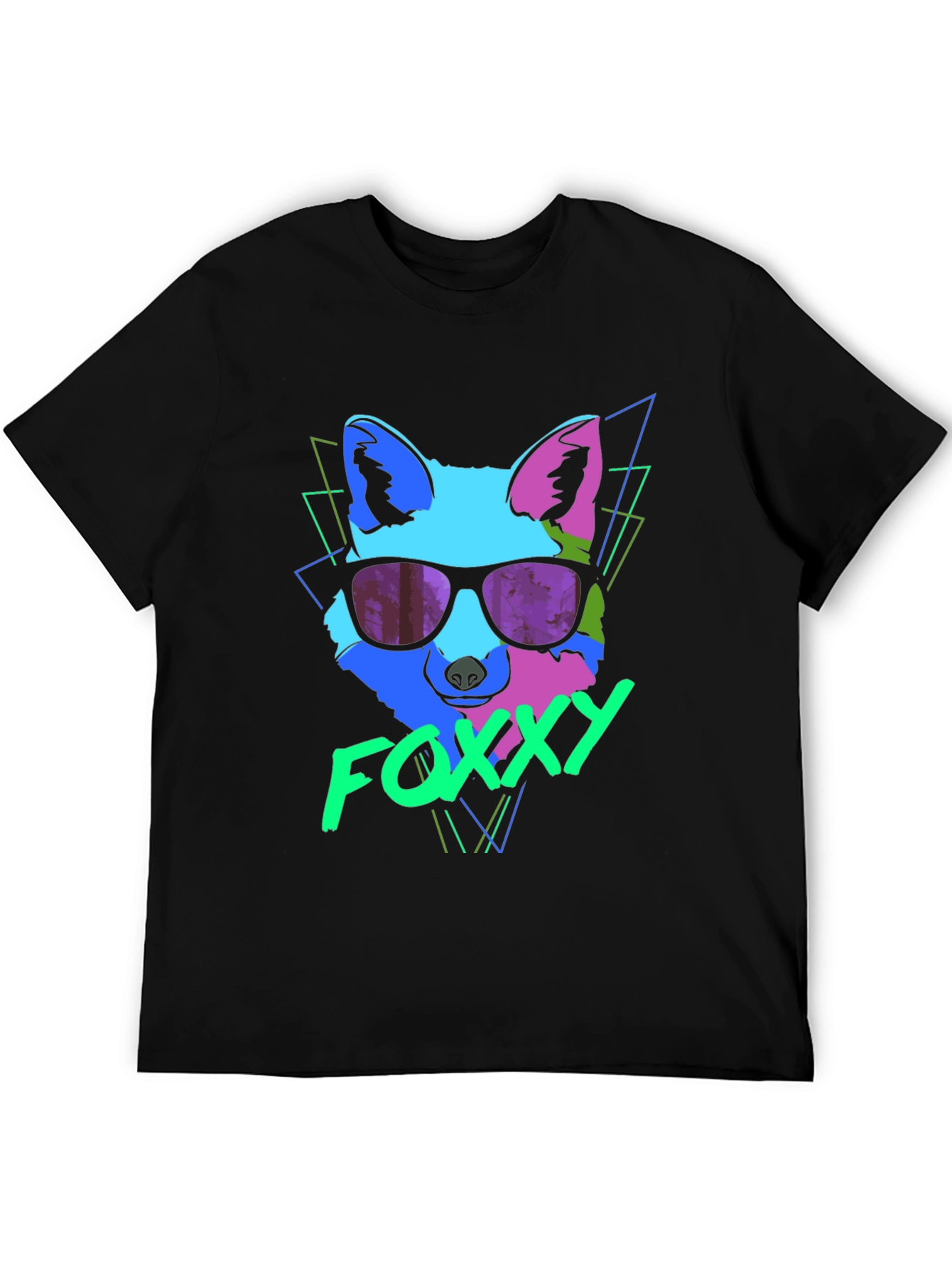 Funky Fox T-Shirt - Retro 80s Style Graphic Tee