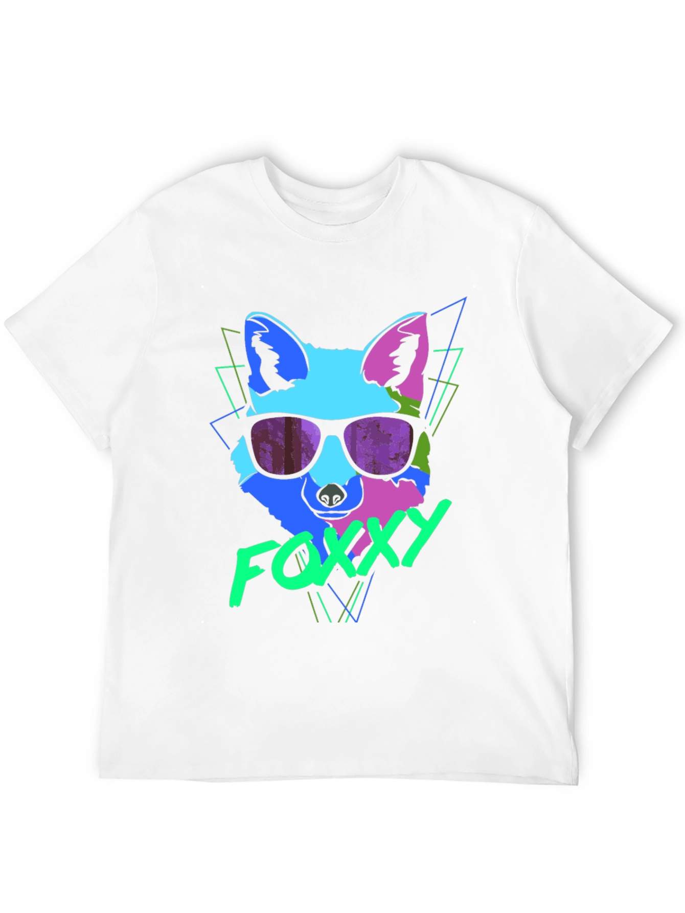 Funky Fox T-Shirt - Retro 80s Style Graphic Tee