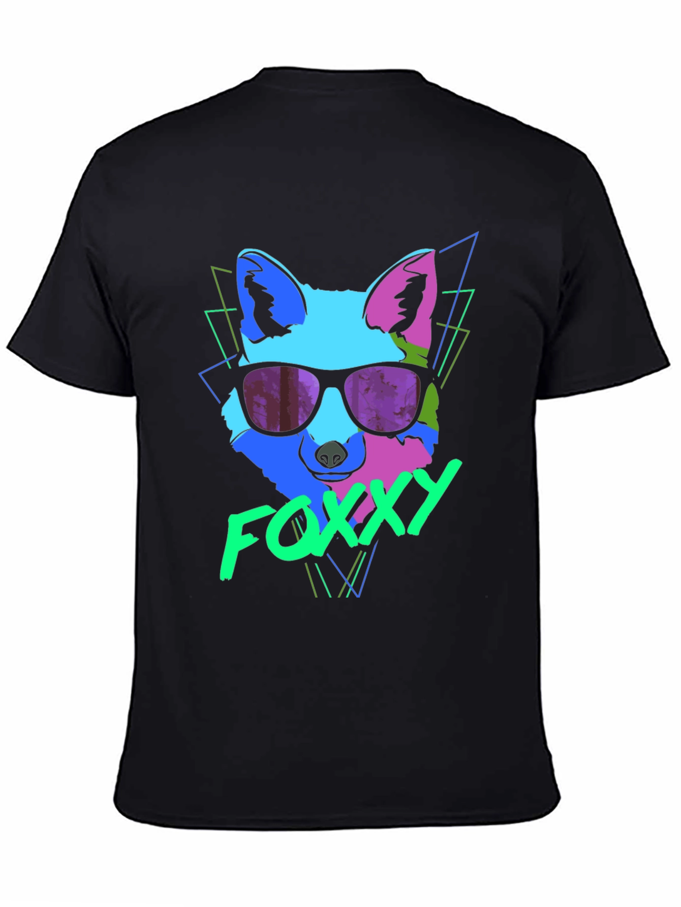 Funky Fox T-Shirt - Retro 80s Style Graphic Tee