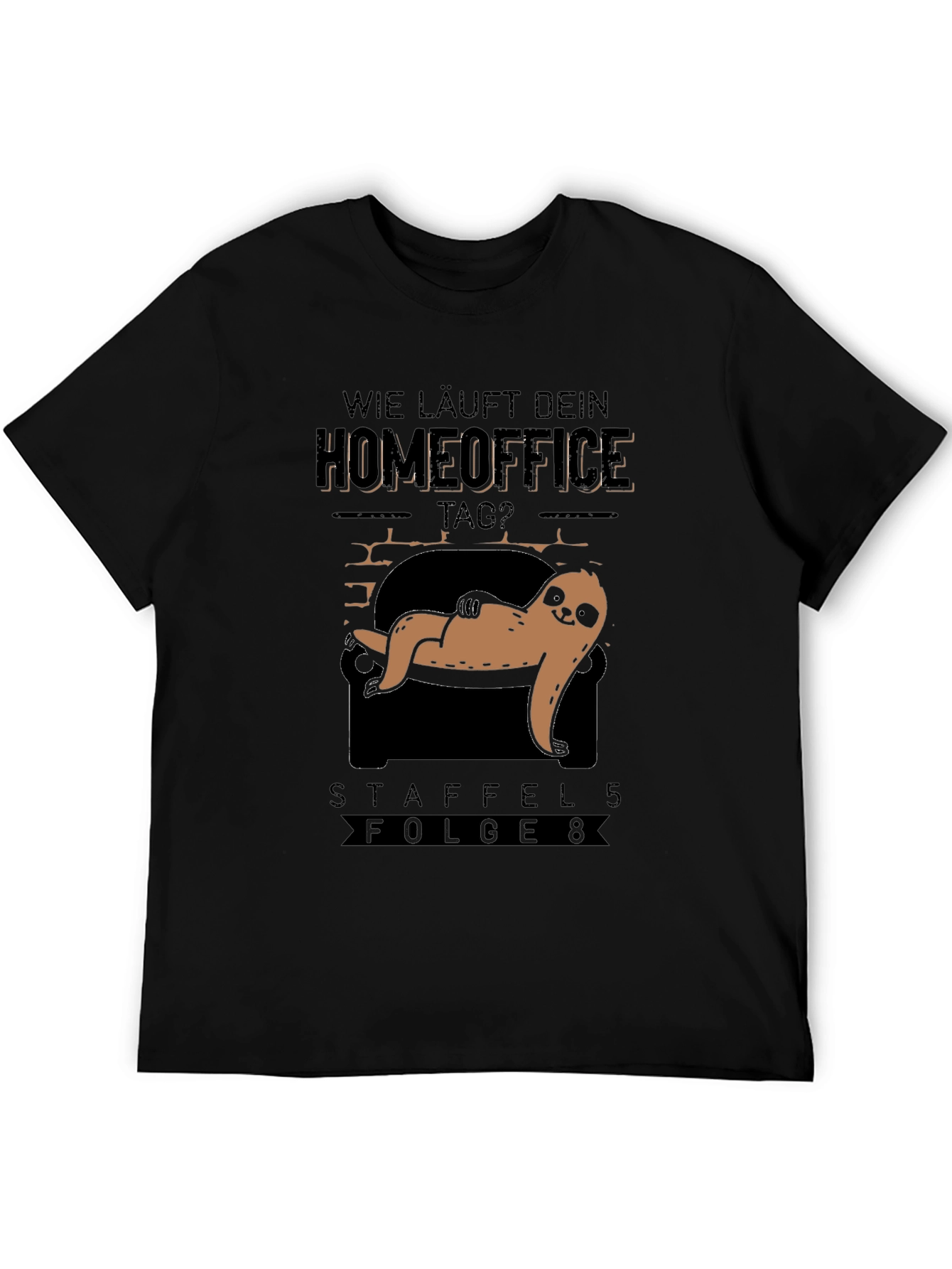 Home Office Sloth T-Shirt - Staffel 5 Folge 8