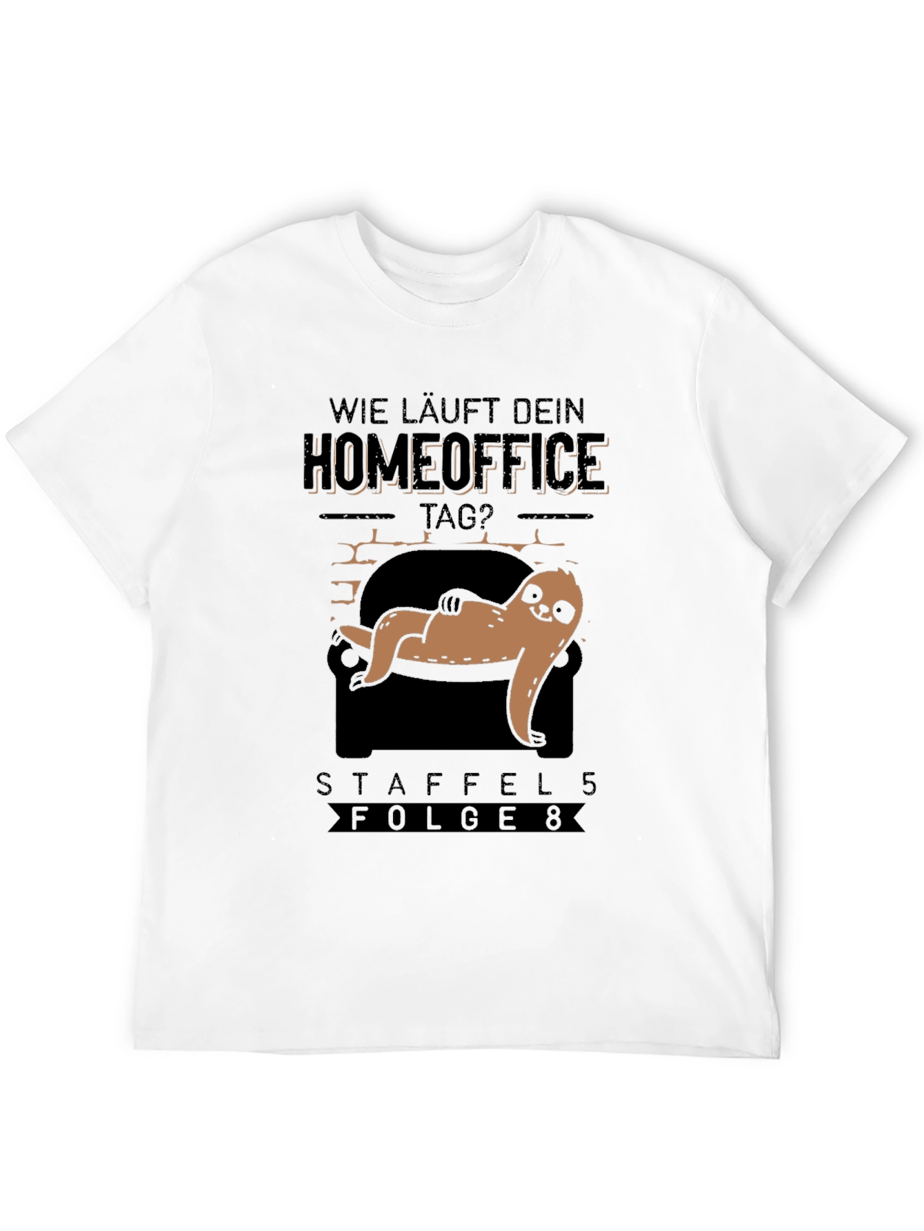 Home Office Sloth T-Shirt - Staffel 5 Folge 8