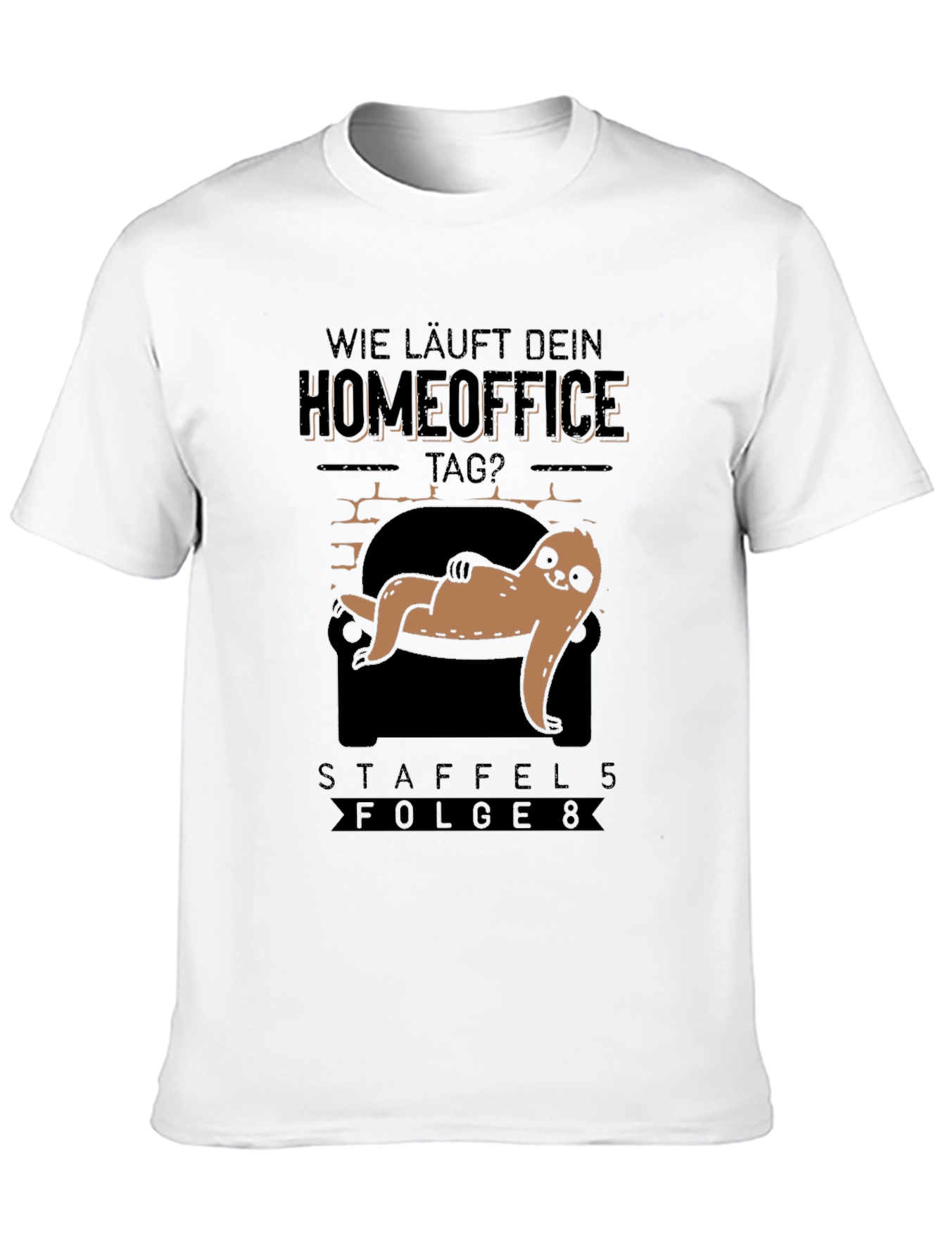 Home Office Sloth T-Shirt - Staffel 5 Folge 8
