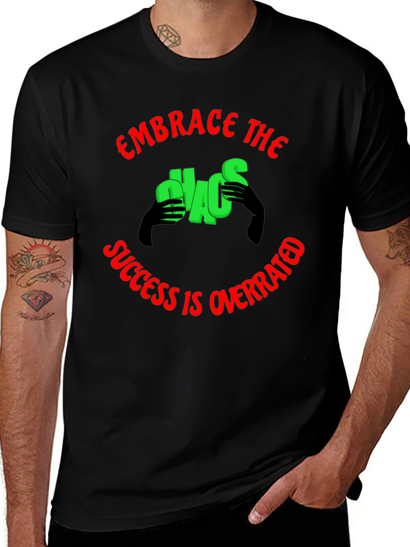 Embrace Chaos Graphic Tee