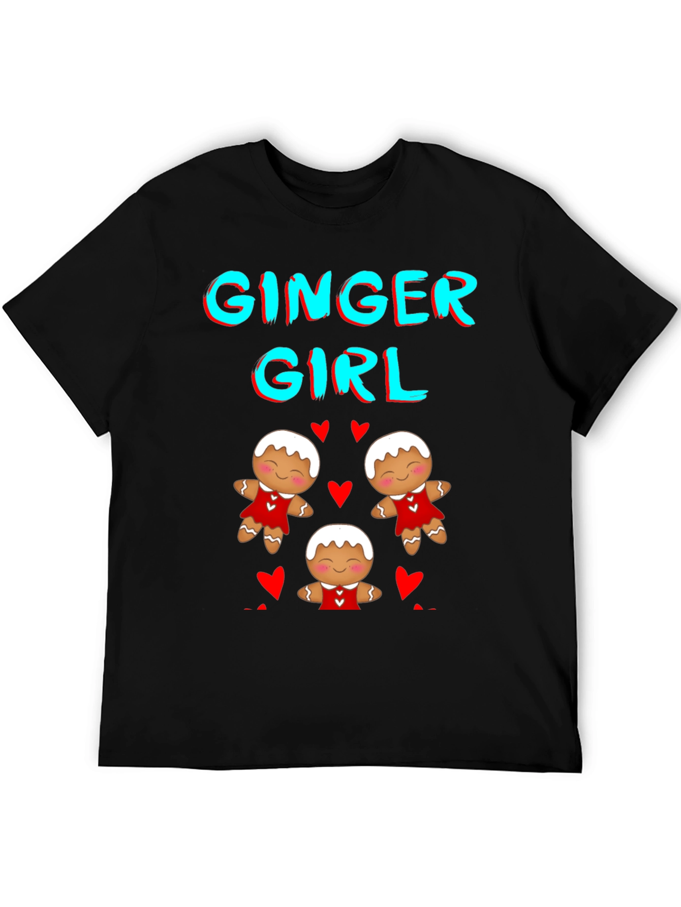 Ginger Girl Christmas T-Shirt