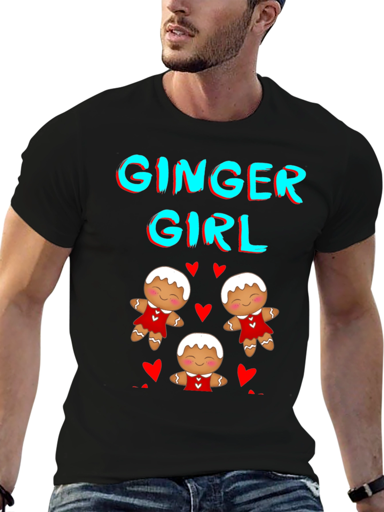 Ginger Girl Christmas T-Shirt