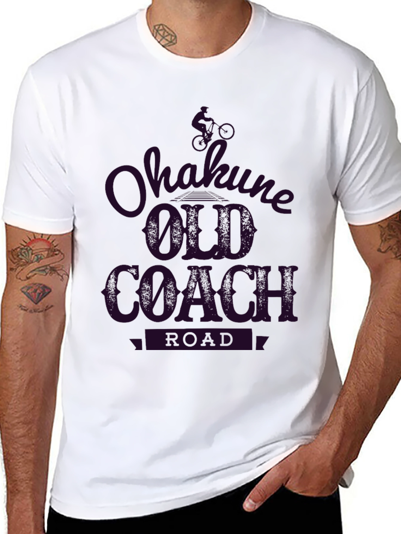 Shake the Old Coach Black T-Shirt