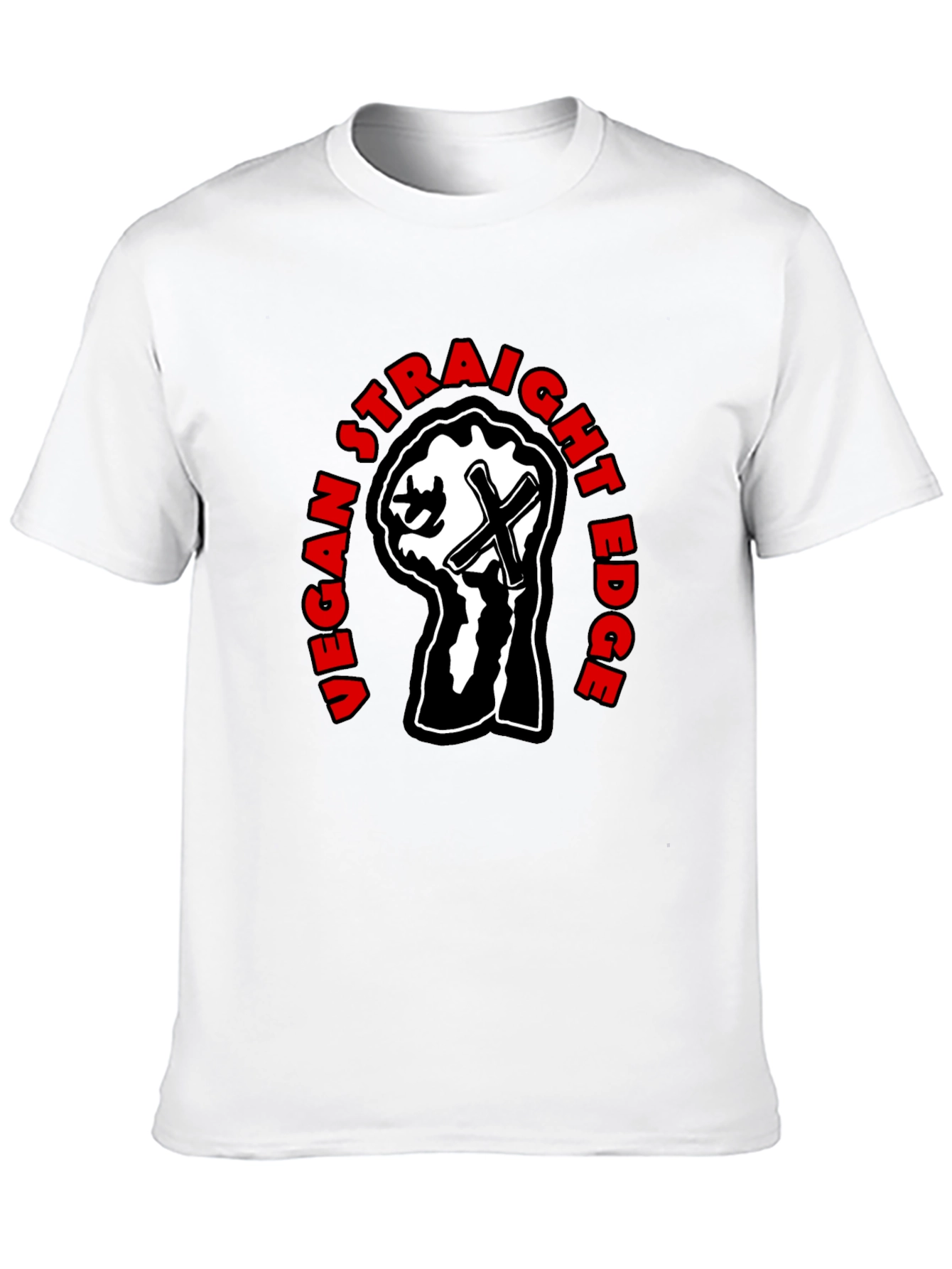 Vegan Straight Edge T-Shirt