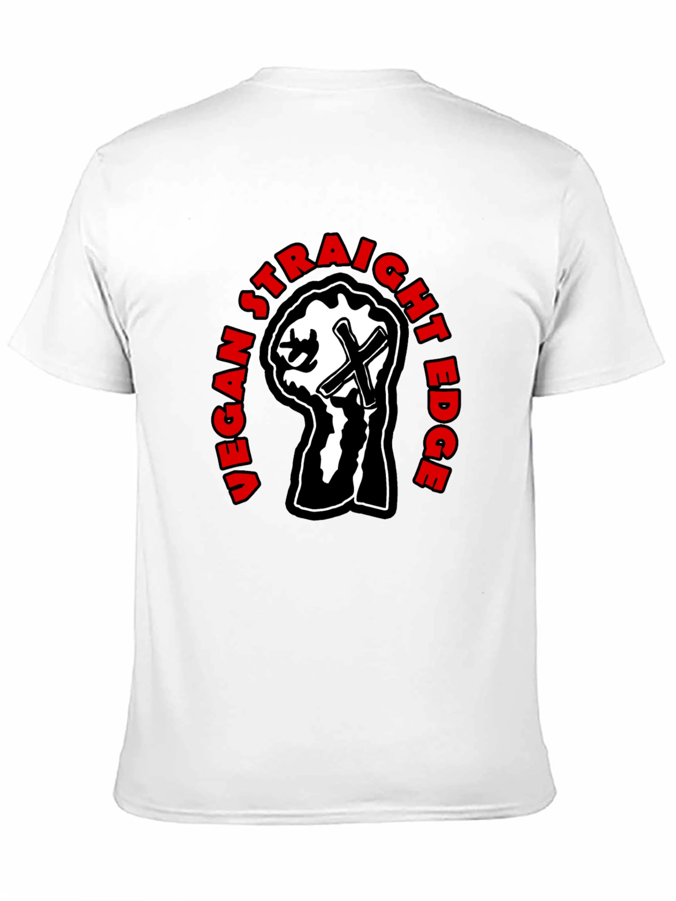 Vegan Straight Edge T-Shirt