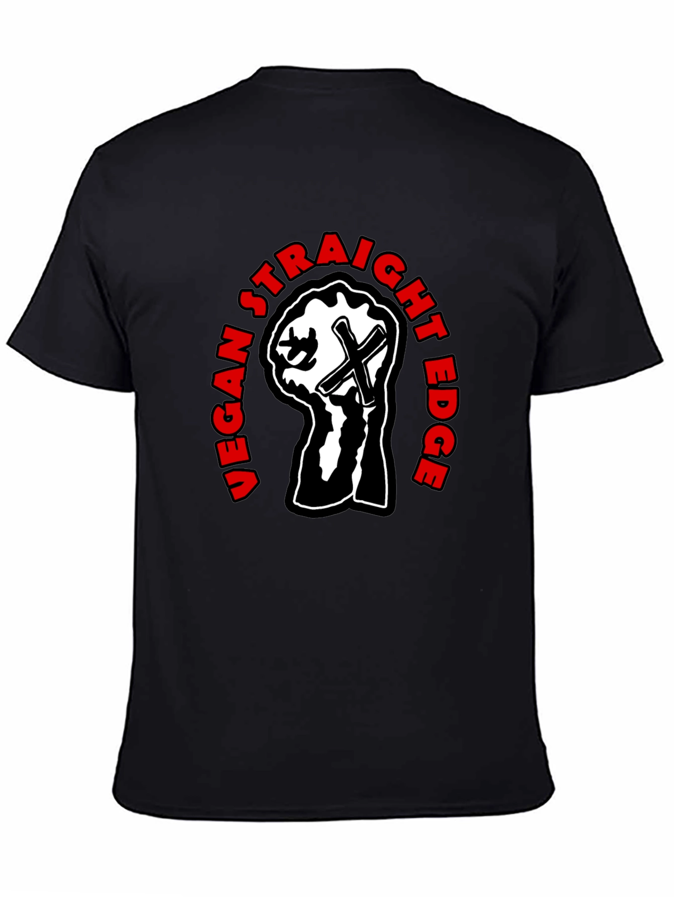 Vegan Straight Edge T-Shirt