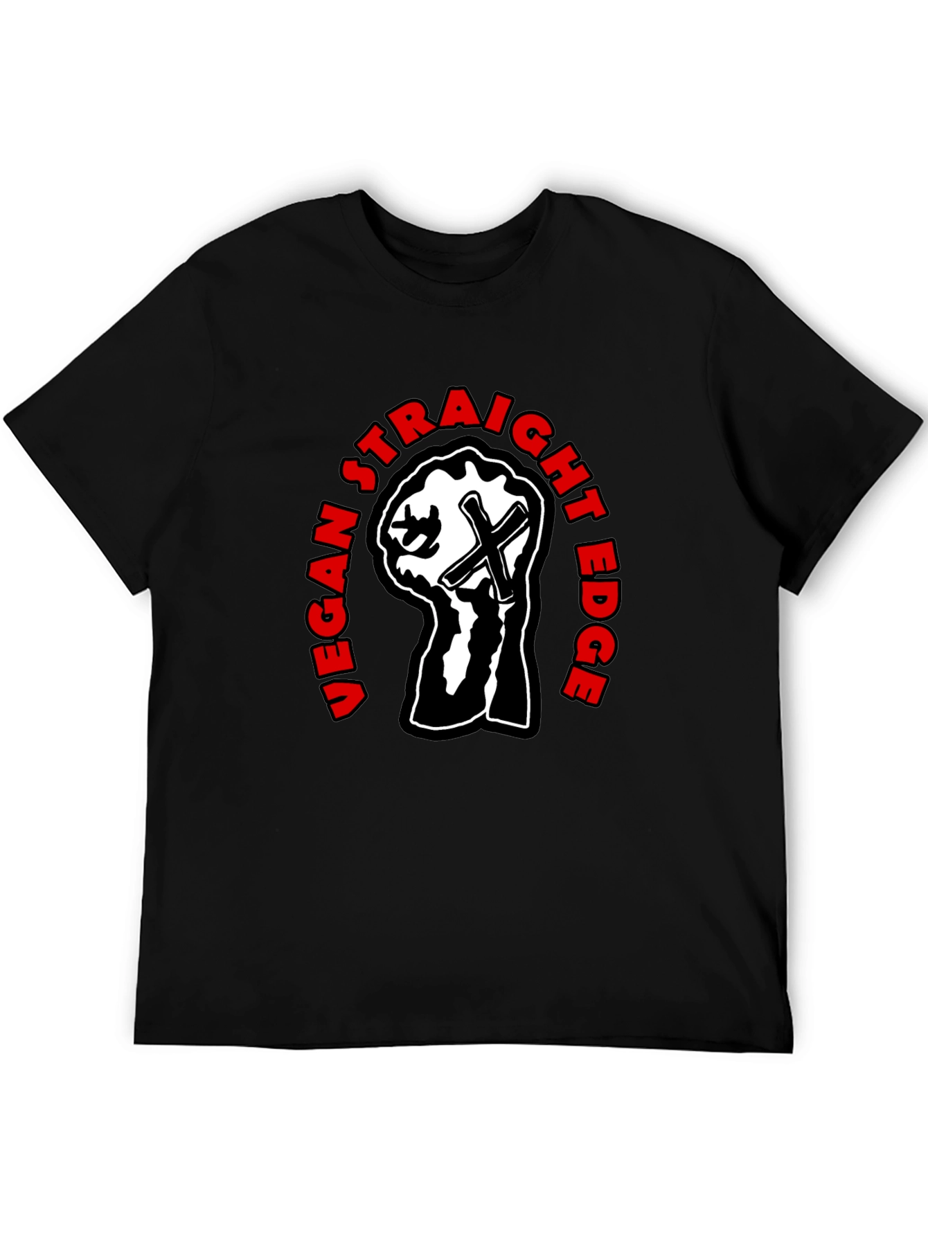 Vegan Straight Edge T-Shirt