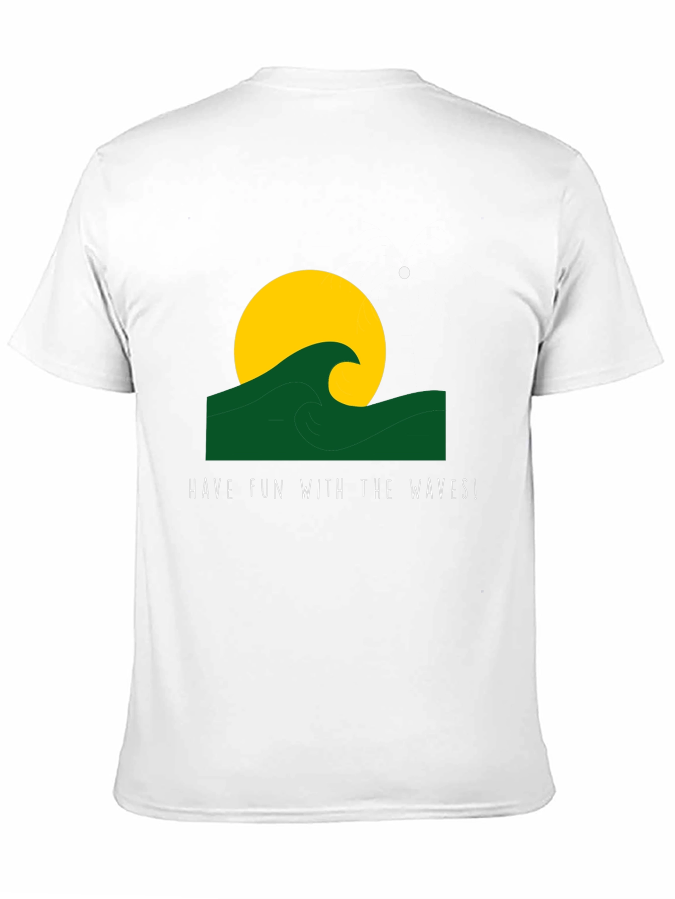 Wave Design Tee - Have Fun With The Waves!